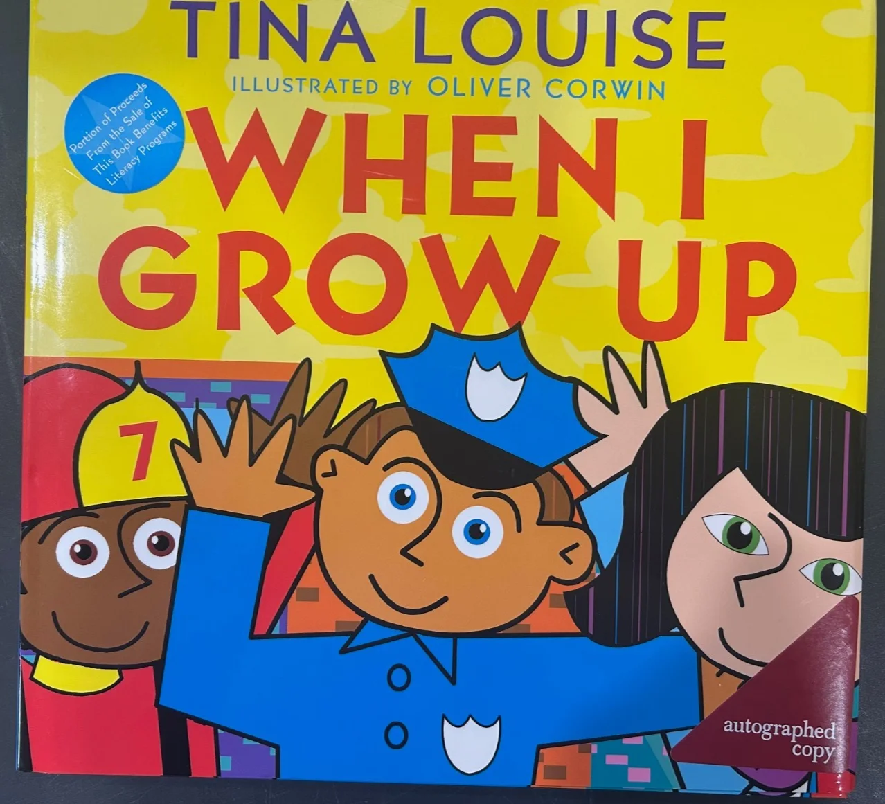 Tina Louise — Tina Louise Signed Auto Book "When I Grow Up" NEW Actress 2007 Festival of Books