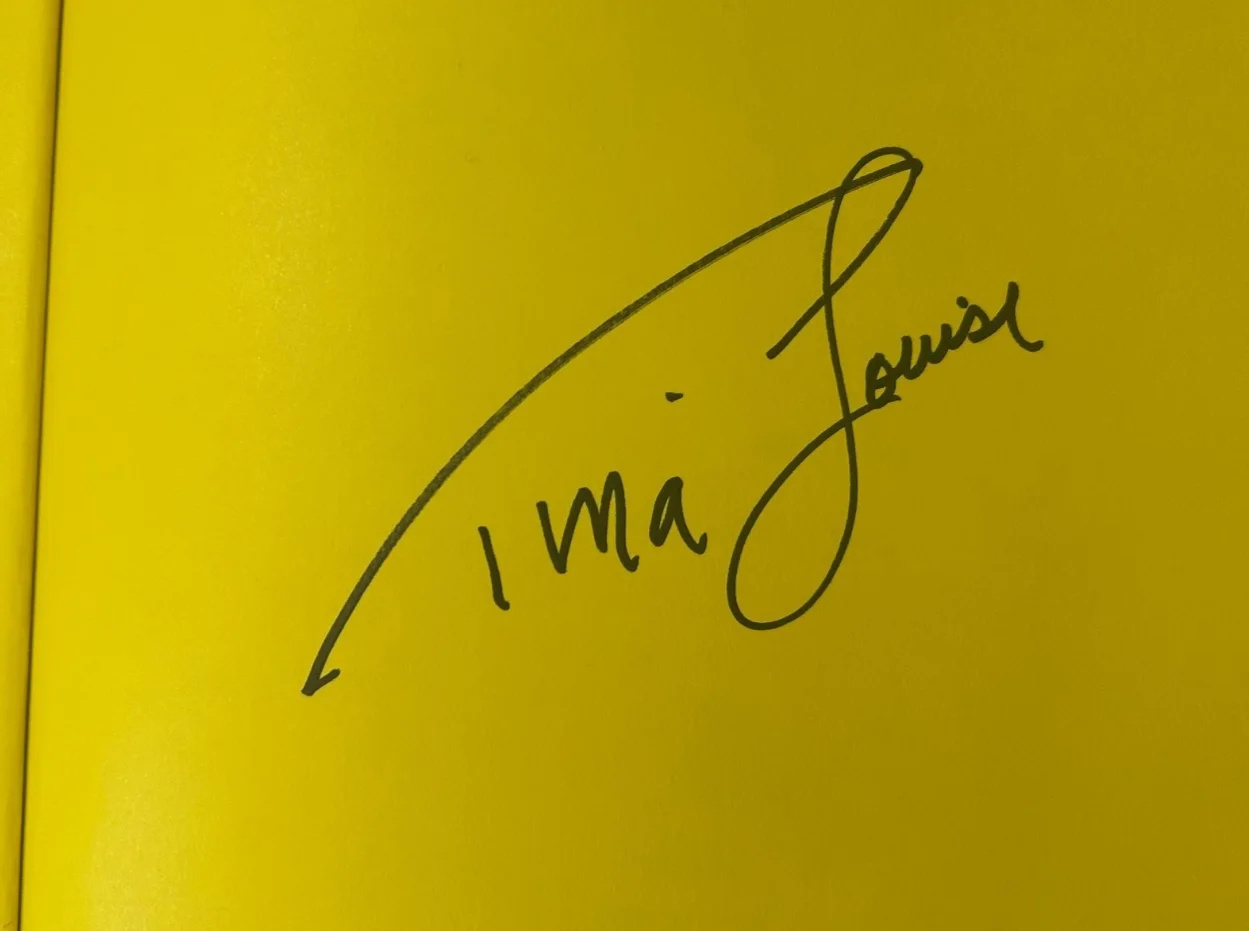 Tina Louise — Tina Louise Signed Auto Book "When I Grow Up" NEW Actress 2007 Festival of Books, изображение 3