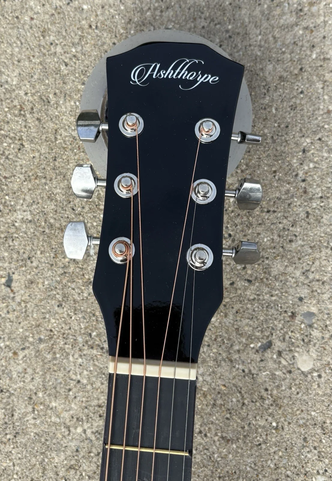 ALEX WARREN SIGNED Acoustic Guitar JSA COA Ordinary B, image 4