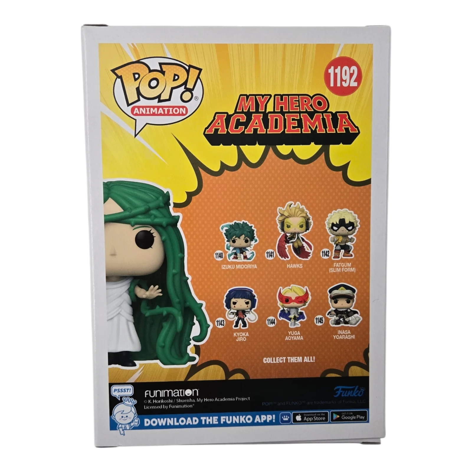 Bryn Apprill — Ibara My Hero Academia Signed Funko Pop Bryn Apprill Autograph JSA COA 1192, изображение 3