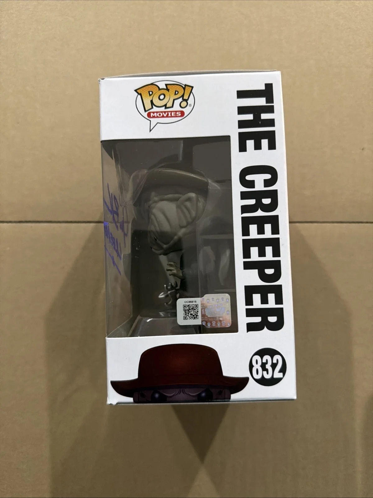 John Breck — John Breck Signed/Autographed The Creeper Funko Pop.Jeepers Creepers. OCCM COA., изображение 2