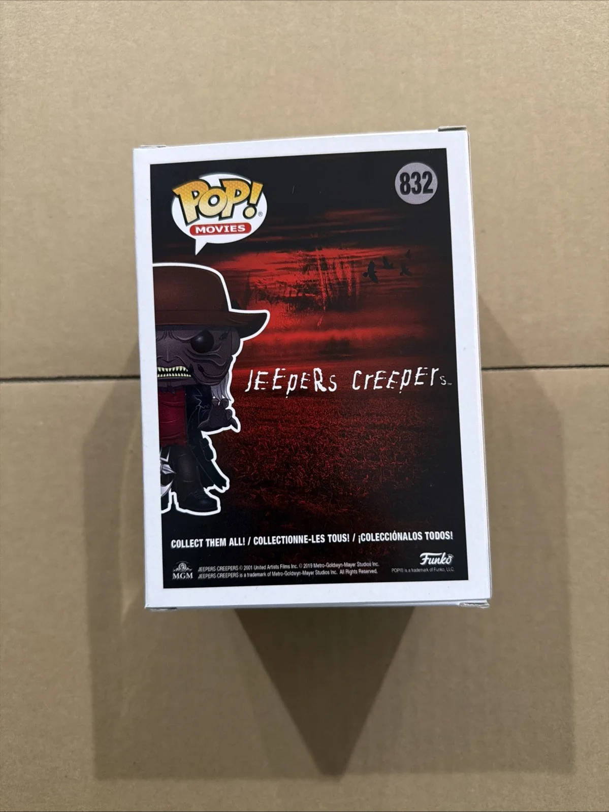 John Breck — John Breck Signed/Autographed The Creeper Funko Pop.Jeepers Creepers. OCCM COA., изображение 3