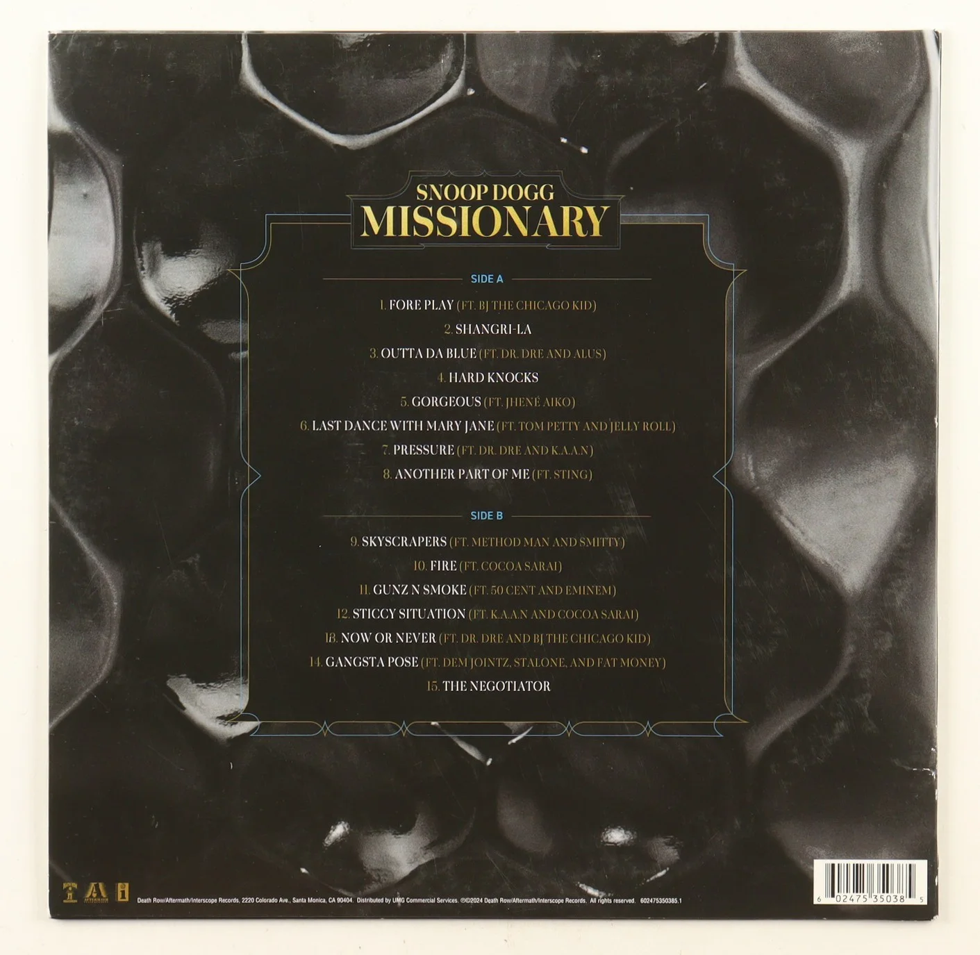 Snoop Dogg Signed "Missionary" Vinyl Record Album (PSA)!!!, image 2