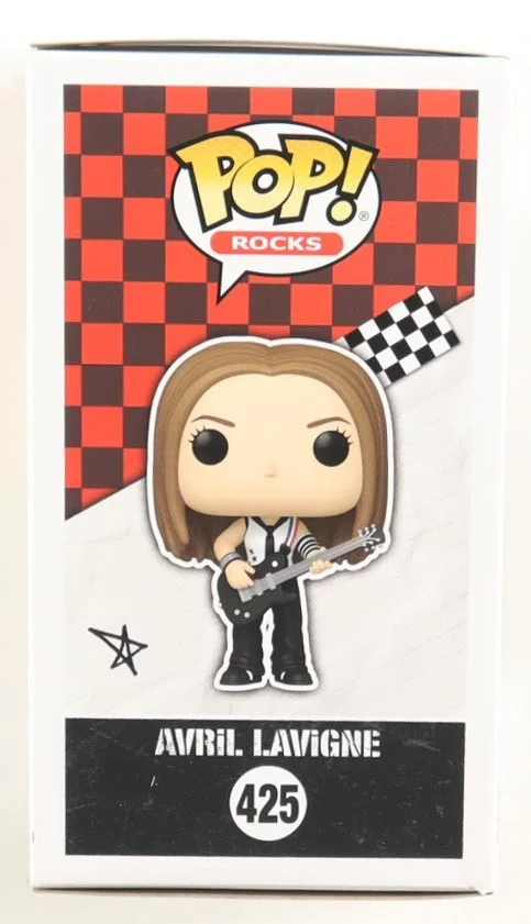 Avril Lavigne — Avril Lavigne Signed "Avril" #425 Avril Lavigne Funko Pop! Vinyl Figure (ACOA), изображение 4