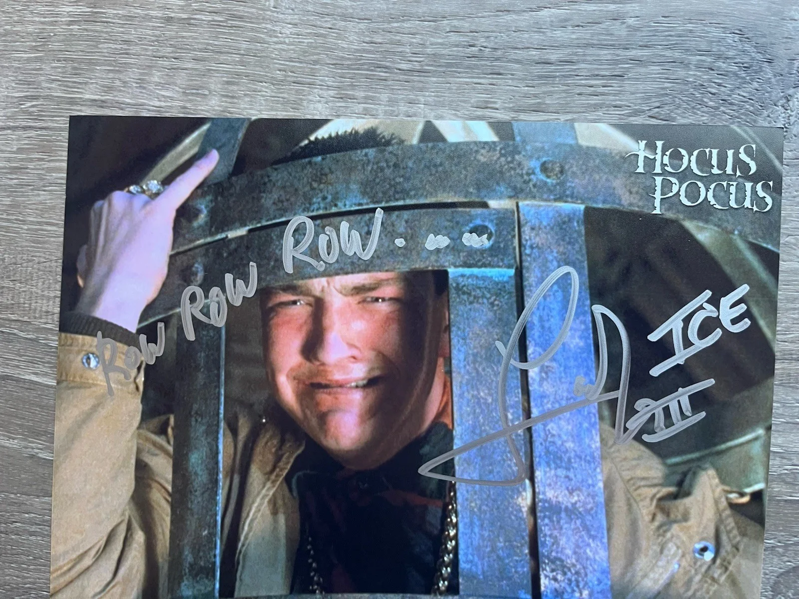 Larry Bagby — Larry Bagby Signed Hocus Pocus 8x10 Photo Ernie “Ice” Coolwaters Productions COA, изображение 3