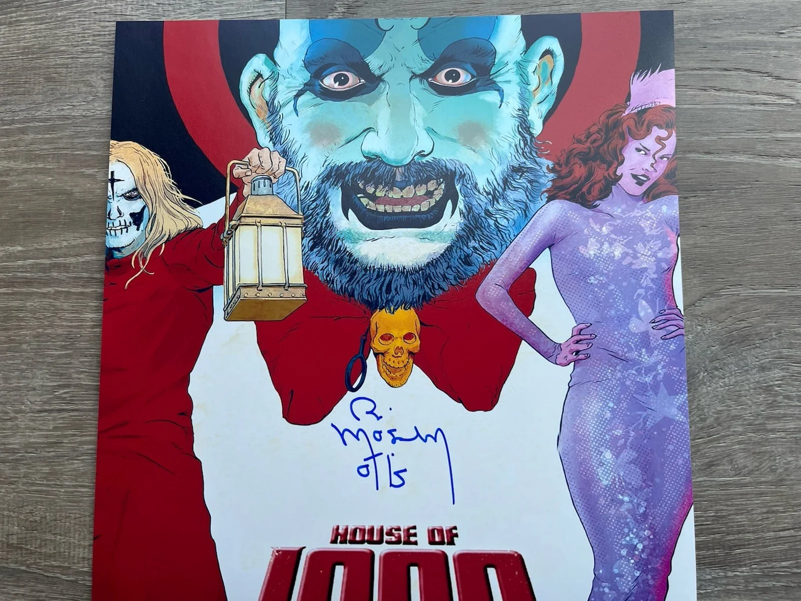 Bill Moseley — Bill Moseley Signed House of 1000 Corpses 11x14 Photo JSA COA Otis Horror Auto, изображение 3