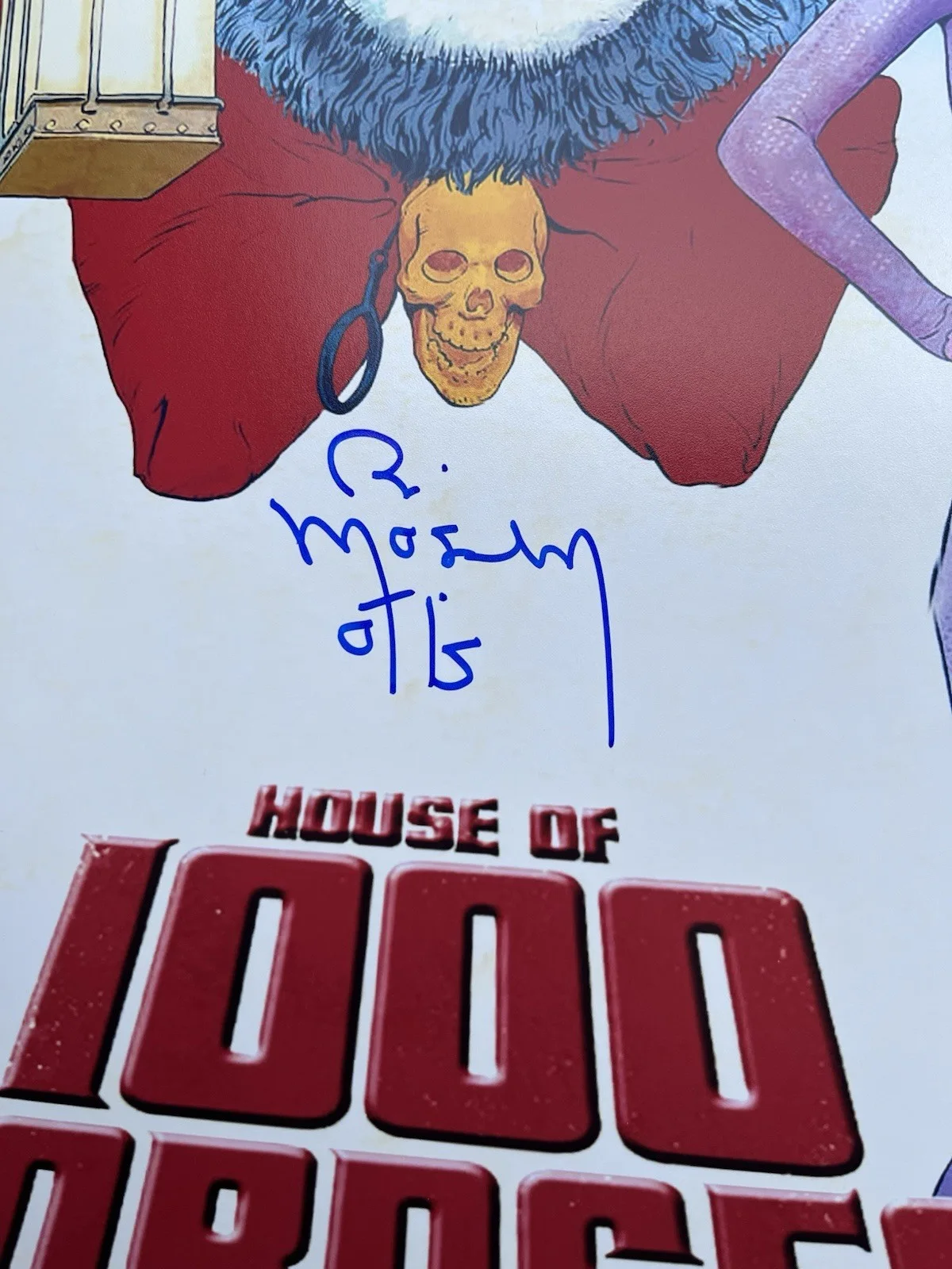 Bill Moseley — Bill Moseley Signed House of 1000 Corpses 11x14 Photo JSA COA Otis Horror Auto, изображение 4