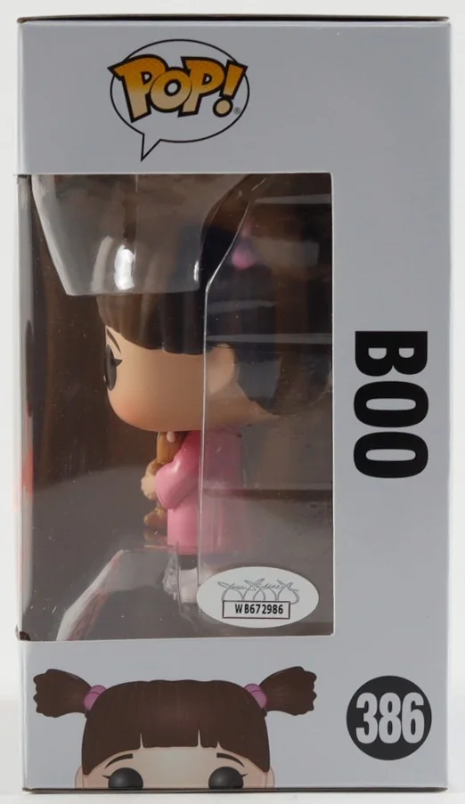 Mary Gibbs — Mary Gibbs ~ Signed Monsters, Inc. ~ Boo Signed ~ Funko Pop! ~#386 ~ JSA COA, изображение 2