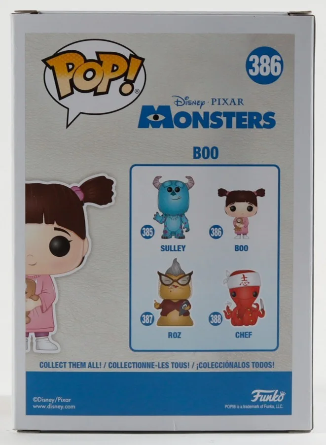 Mary Gibbs — Mary Gibbs ~ Signed Monsters, Inc. ~ Boo Signed ~ Funko Pop! ~#386 ~ JSA COA, изображение 3