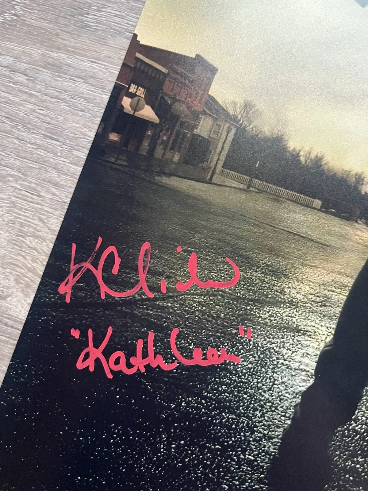 Karen Cliche Alex Armbruster Signed Thanksgiving 11x17 Photo JSA COA John Carver, изображение 4