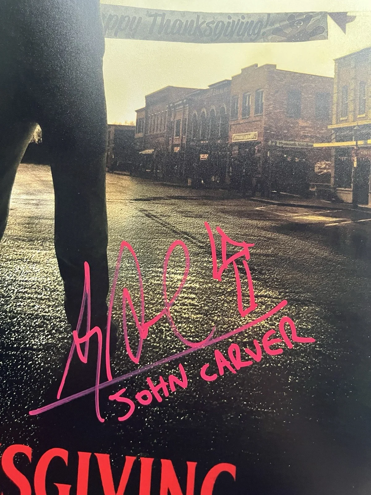 Karen Cliche Alex Armbruster Signed Thanksgiving 11x17 Photo JSA COA John Carver, изображение 5