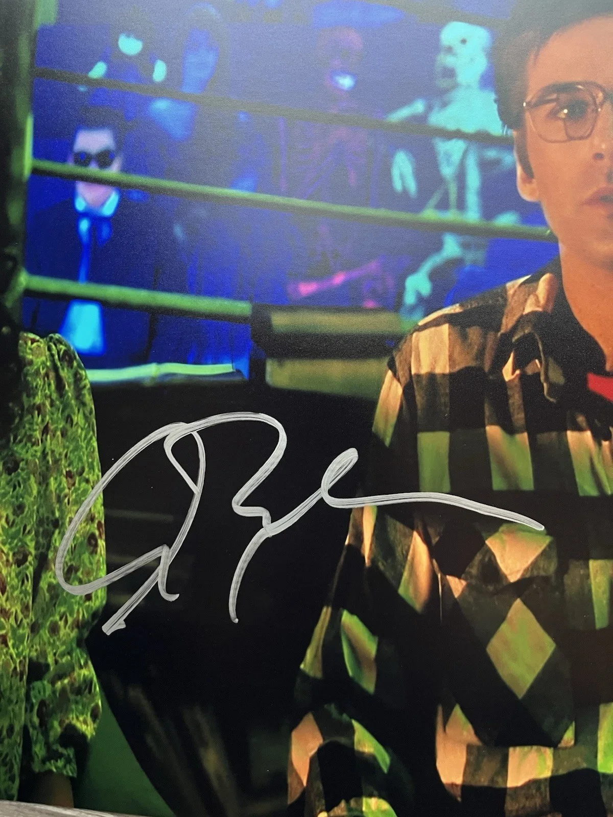 Alec Baldwin — Alec Baldwin Signed Beetlejuice 11x14 Photo JSA COA Adam Maitland Horror Auto, изображение 4