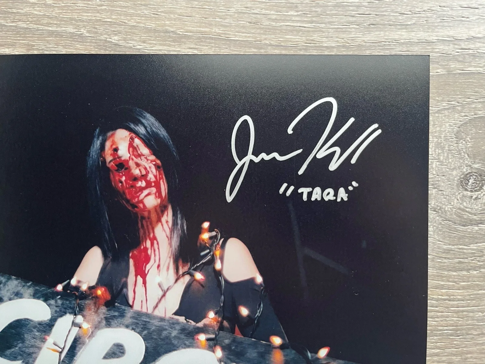 Jenna Kanell — Jenna Kanell Signed Terrifier 8x10 Photo JSA COA Tara Heyes Art The Clown, изображение 3