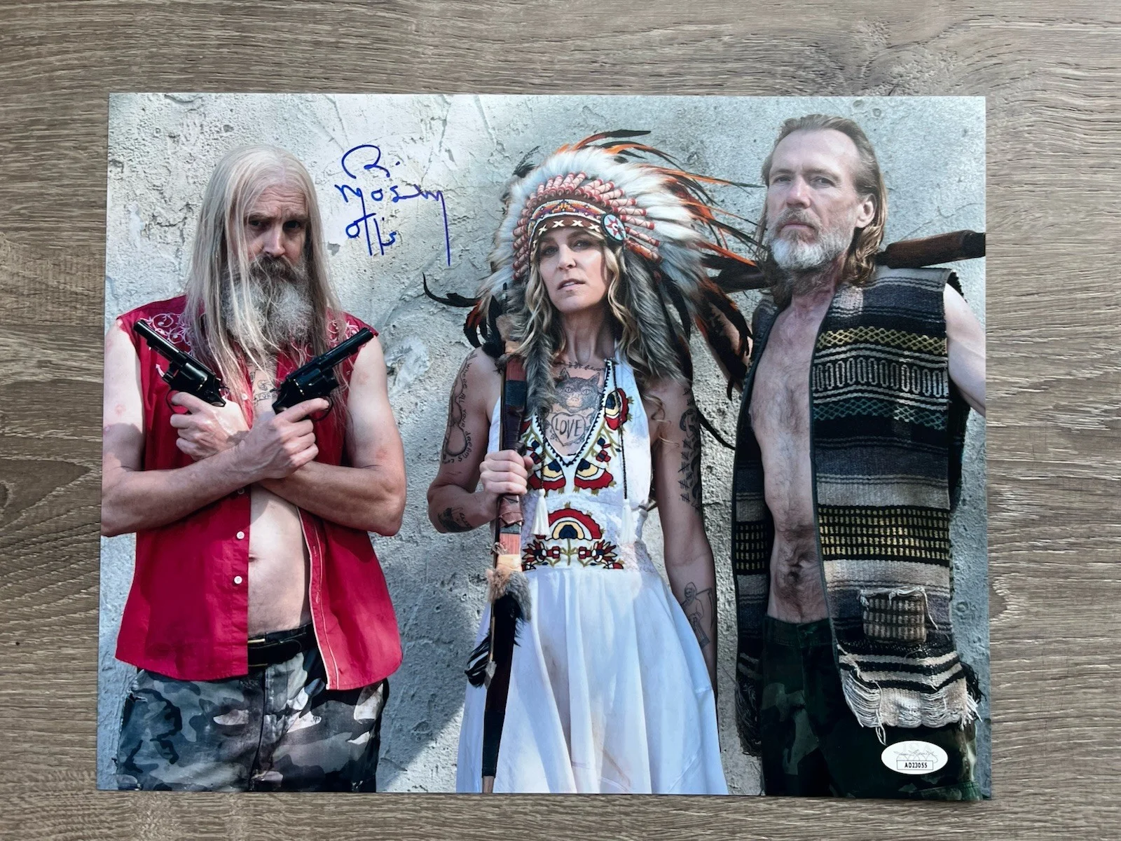 Bill Moseley — Bill Moseley Signed 3 From Hell 11x14 Photo JSA COA Otis Driftwood Horror Auto, изображение 2