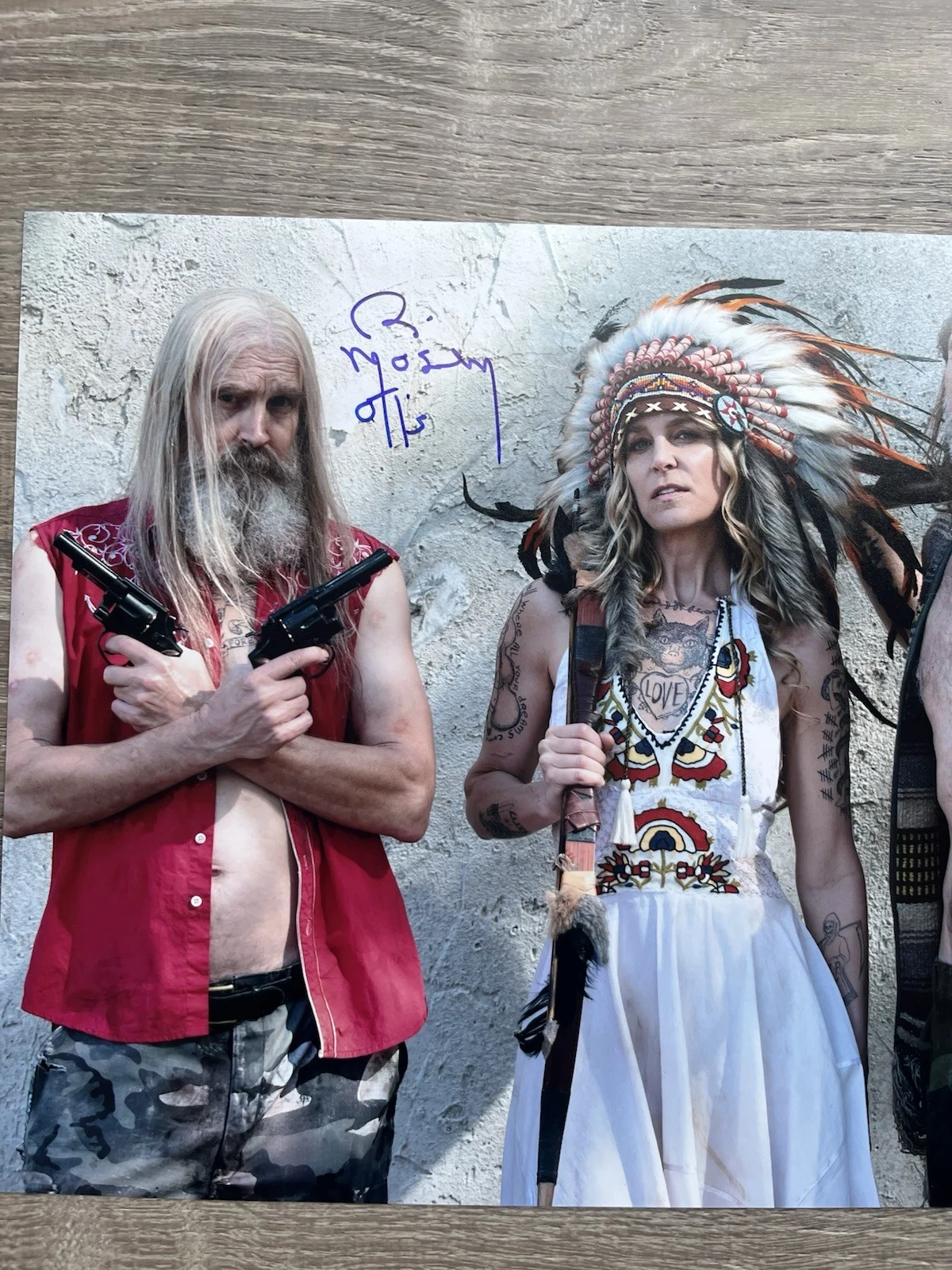 Bill Moseley — Bill Moseley Signed 3 From Hell 11x14 Photo JSA COA Otis Driftwood Horror Auto, изображение 3