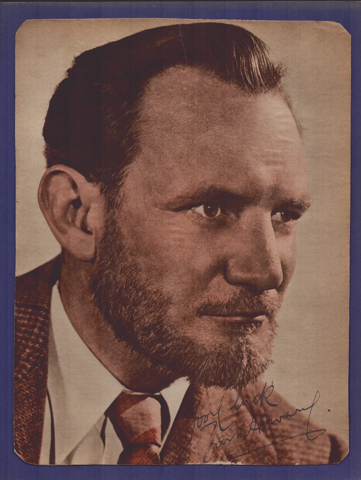 Trevor Howard — TREVOR HOWARD - AUTOGRAPHED SIGNED PHOTOGRAPH