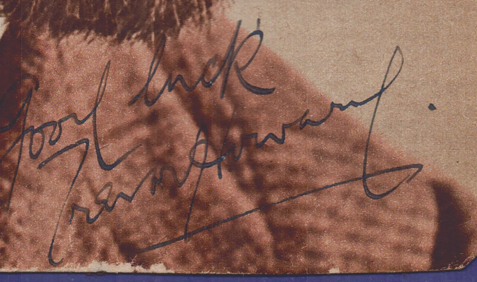 Trevor Howard — TREVOR HOWARD - AUTOGRAPHED SIGNED PHOTOGRAPH, image 2