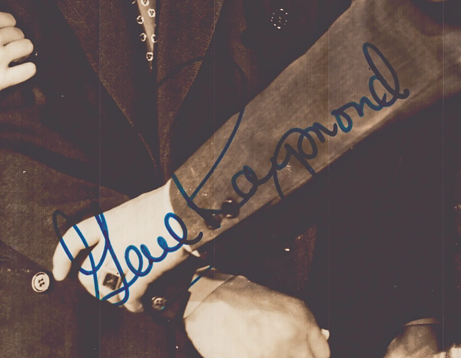 Gene Raymond — GENE RAYMOND - PRINTED PHOTOGRAPH SIGNED IN INK, image 2