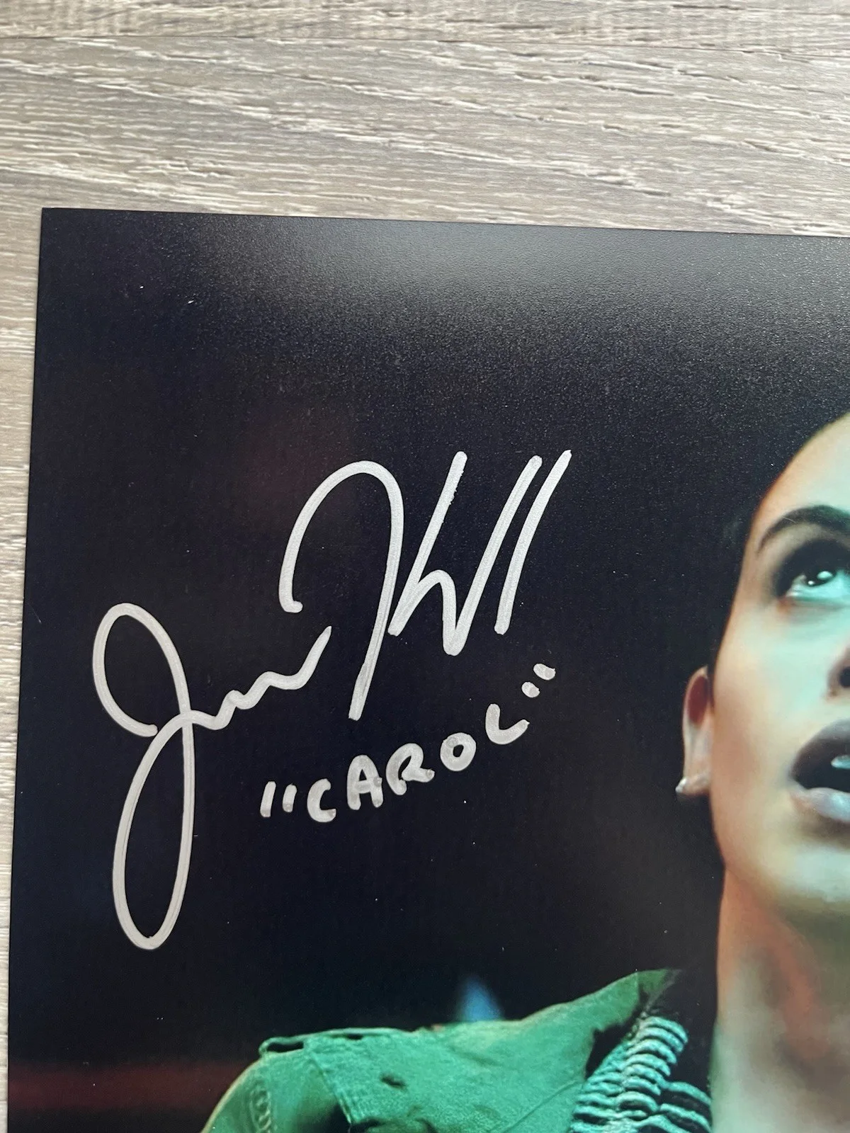 Jenna Kanell — Jenna Kanell Signed Renfield 8x10 Photo JSA COA Carol Nicolas Cage Terrifier, image 4