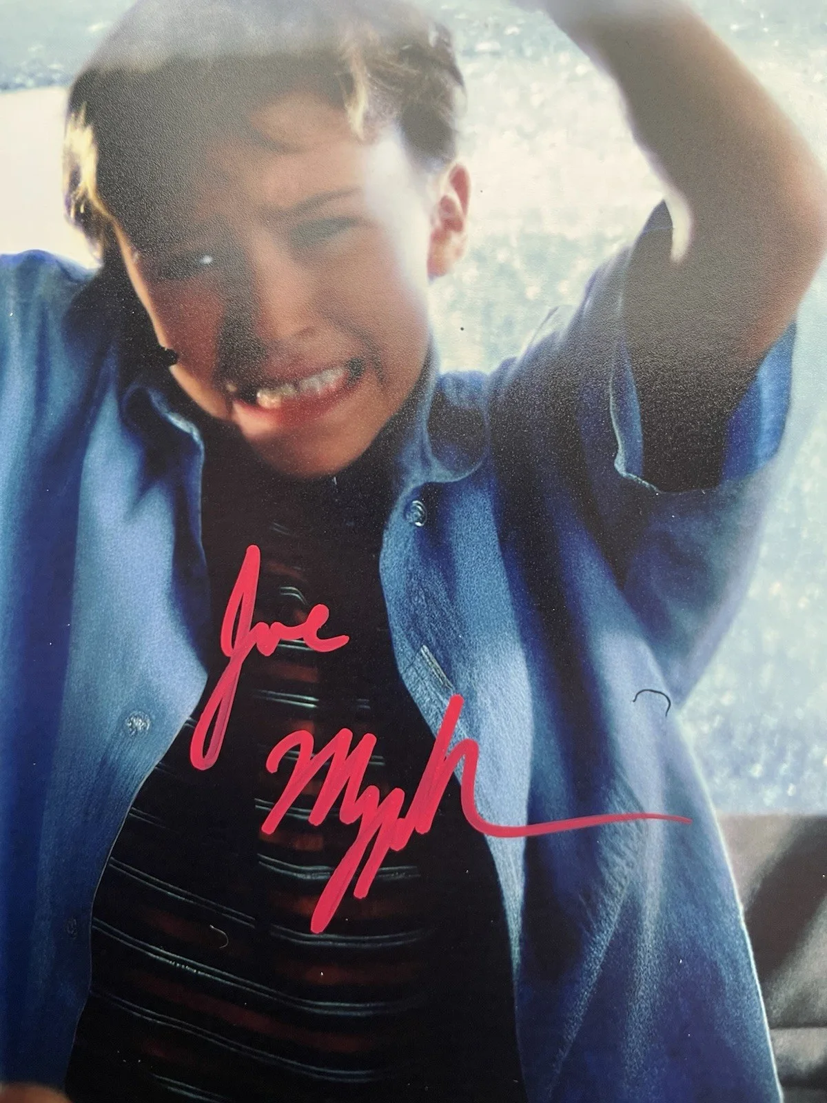 Joseph Mazzello — Joseph Mazzello Signed Jurassic Park 11x14 Photo Beckett COA Tim Murphy, image 4
