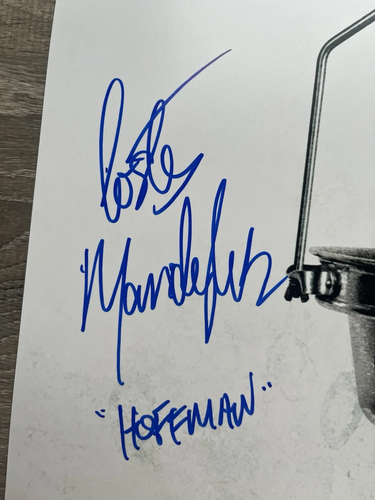 Costas Mandylor — Costas Mandylor Signed Saw IV 11x17 Photo JSA COA Detective Hoffman Jigsaw, изображение 4