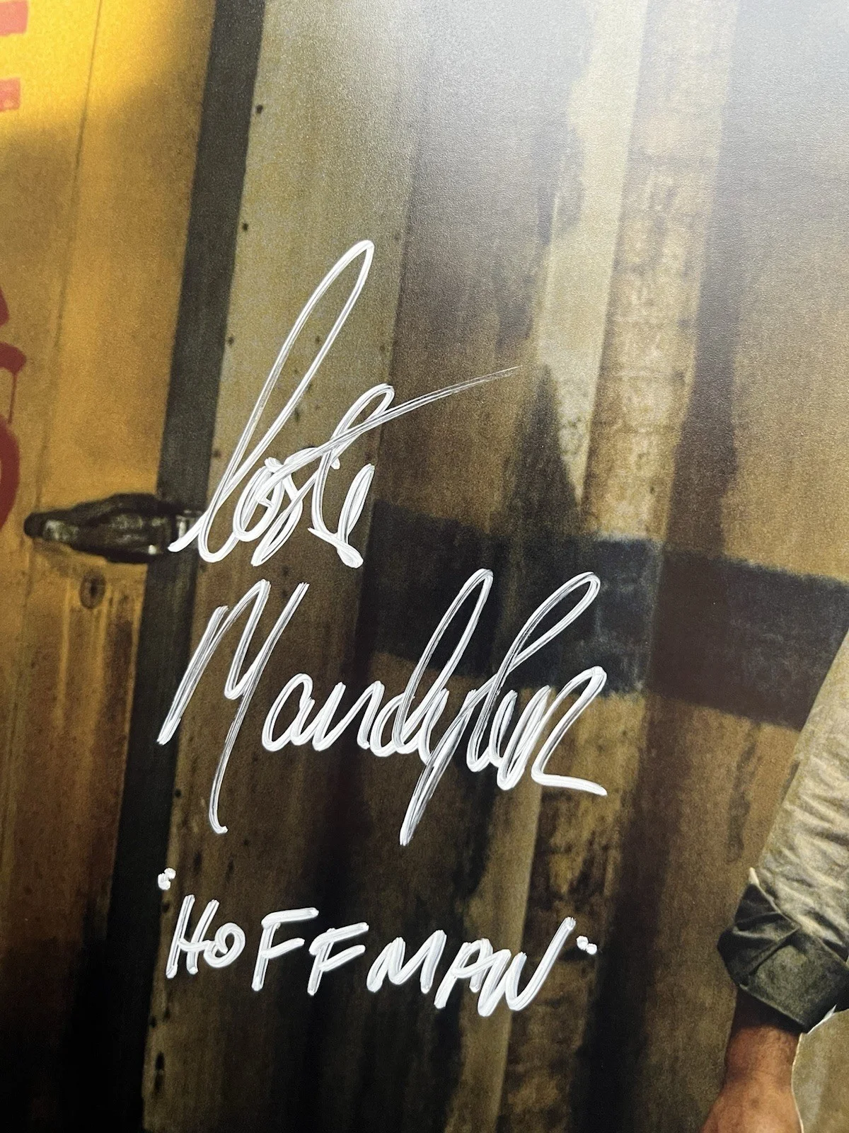 Costas Mandylor — Costas Mandylor Signed Saw 11x14 Photo JSA COA Detective Hoffman Jigsaw Horror, image 4