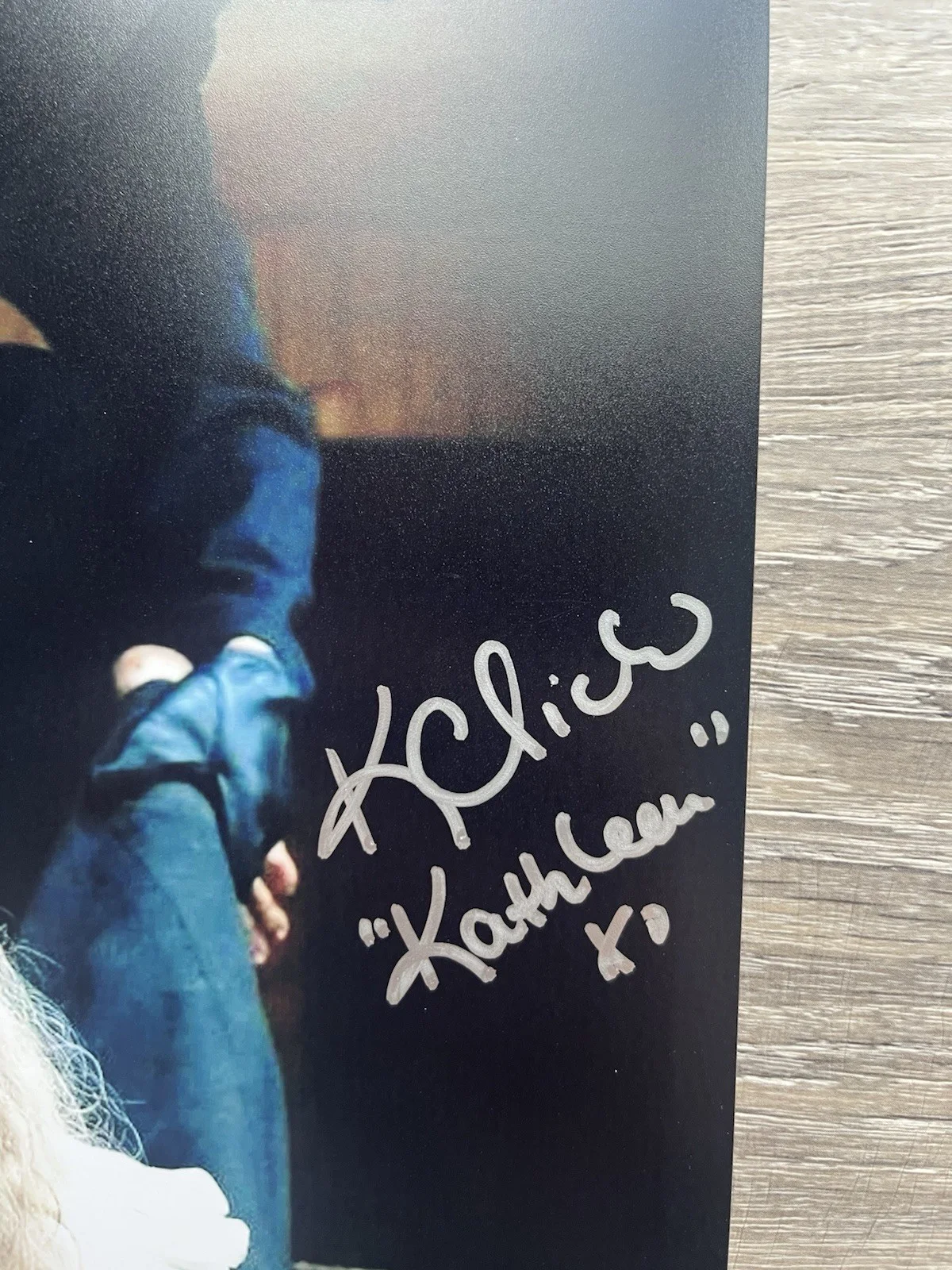 Karen Cliche Alex Armbruster Signed Thanksgiving 11x14 Photo JSA COA John Carver, изображение 5