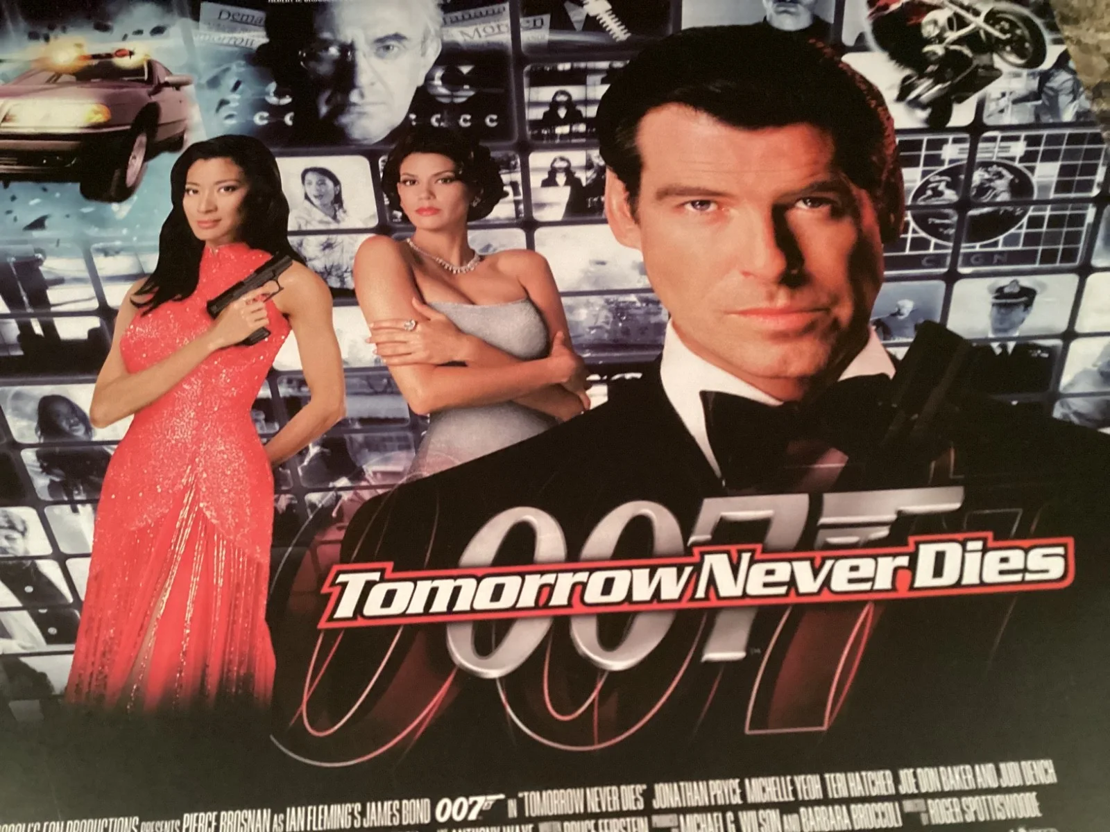 JAMES BOND POSTERS PIERCE BROSNAN TOMORROW NEVER DIES AND DIE ANOTHER DAY, изображение 3