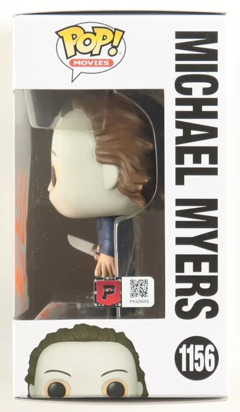 Autographed/Signed~ Nick Castle~ Michael Myers~ Halloween~ Funko Pop #1156 w/COA, изображение 2