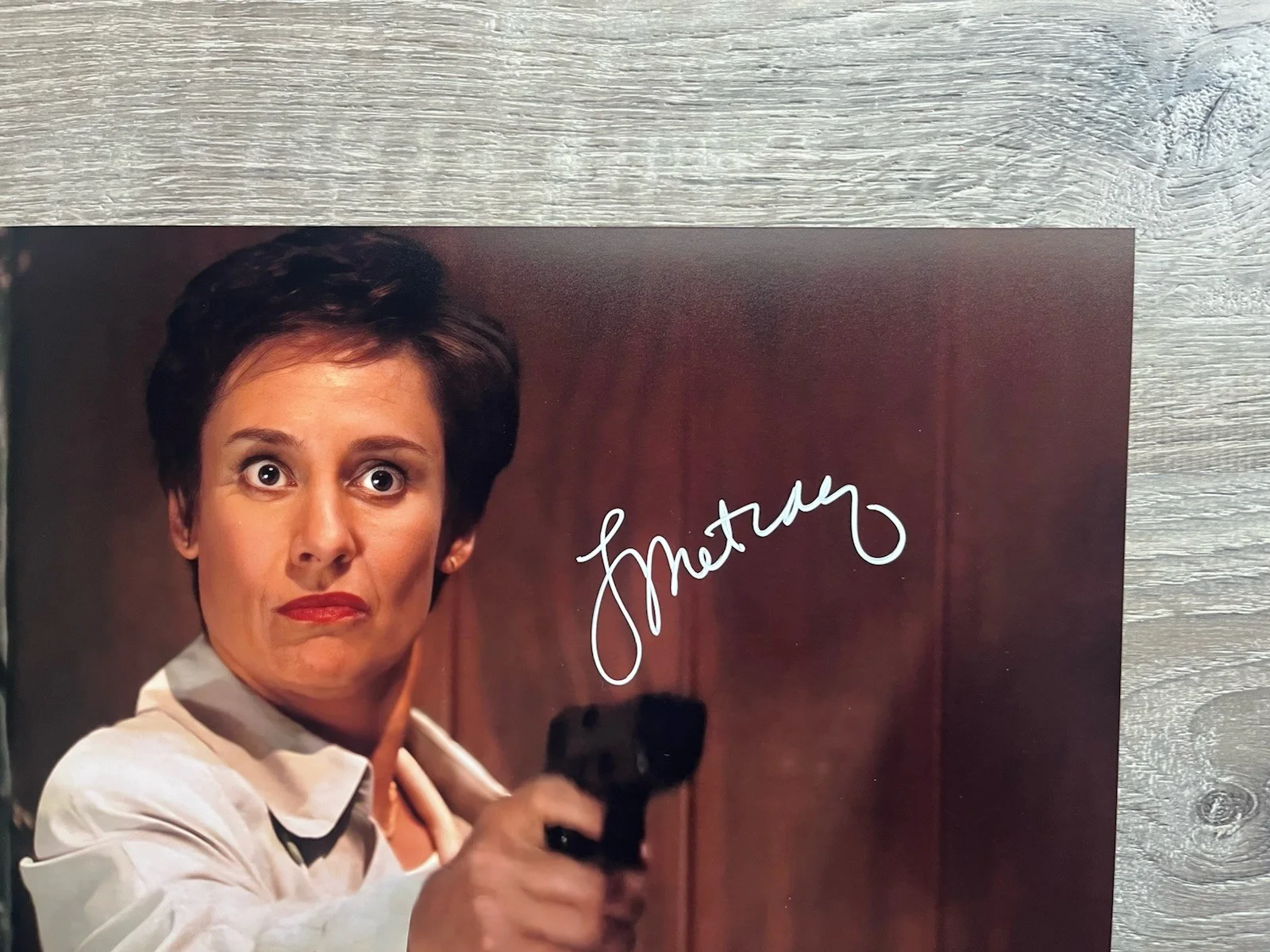 Laurie Metcalf — Laurie Metcalf Signed Scream 11x14 Photo Beckett COA Ghostface Mrs Loomis Horror, image 3