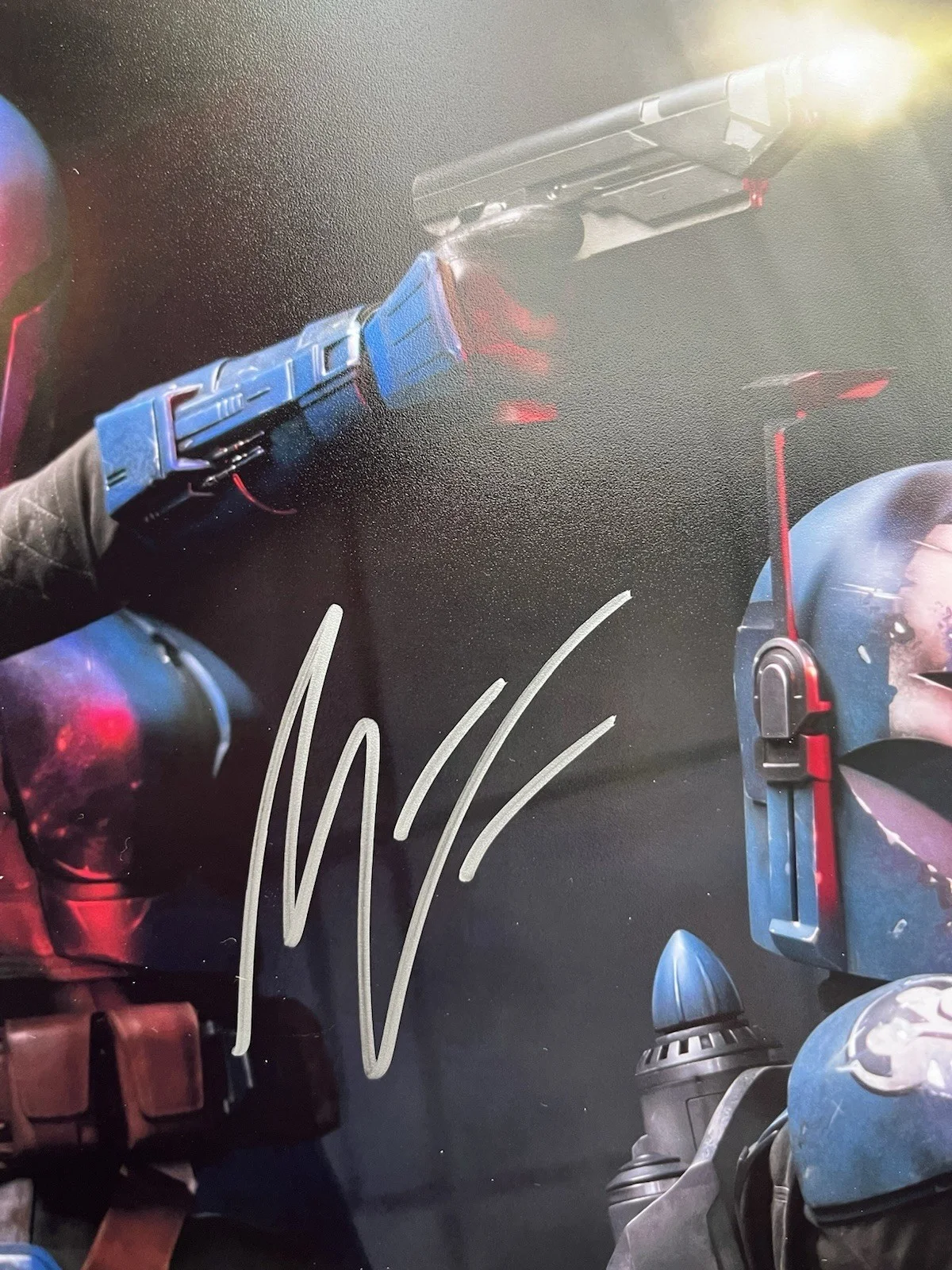 Mercedes Varnado — Mercedes Varnado Signed 11x17 Photo JSA COA Star Wars Mandalorian Sasha Banks, изображение 5