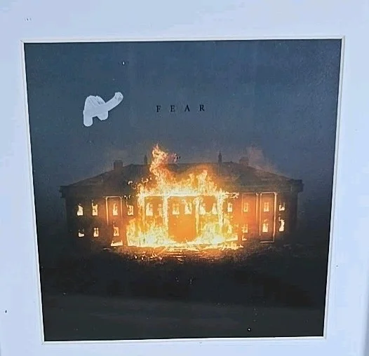 NF SIGNED FEAR ALBUM CD SLEEVE (LIMITED EDITION) - Frame Included, изображение 3