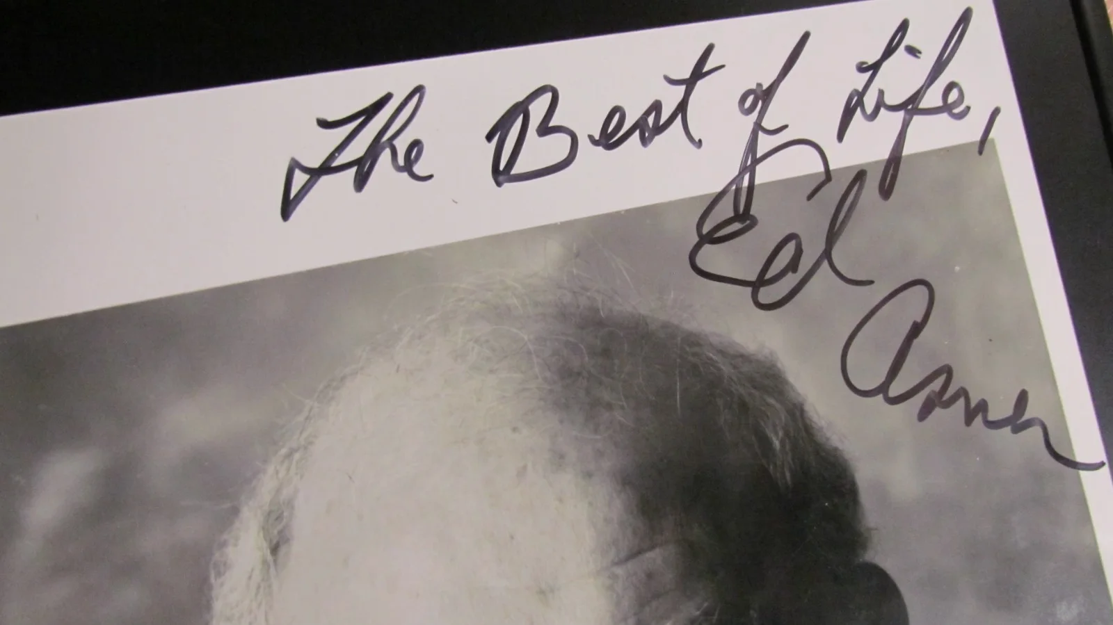 Ed Asner signed 8x10 Photo JSA Certified, image 2