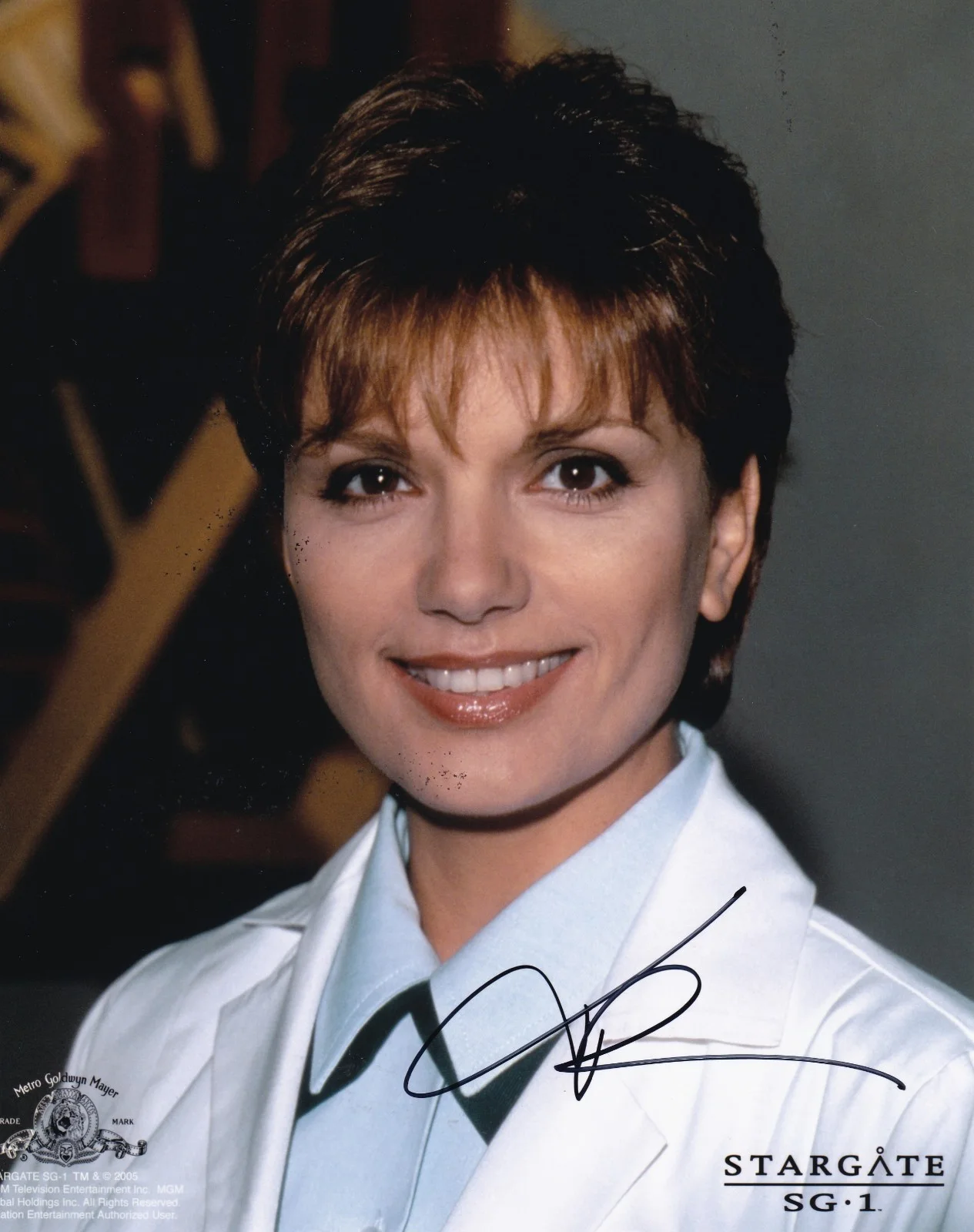 Teryl Rothery — Teryl Rothery Stargate SG1 signed 8 x 10 photo W/COA