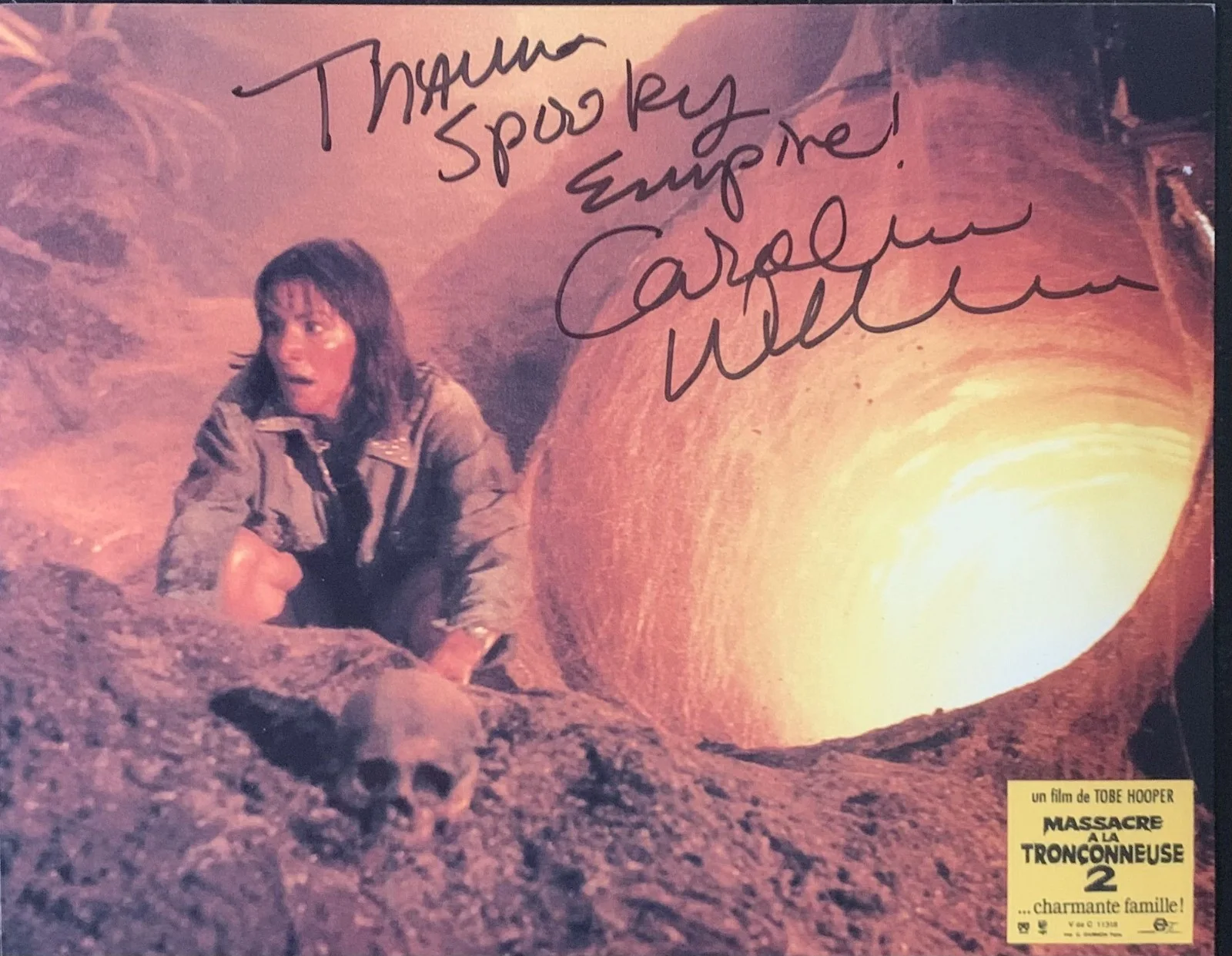 Caroline Williams — Caroline Williams SIGNED 8x10 Vanita 'Stretch' Brock Texas Chainsaw Massacre 2