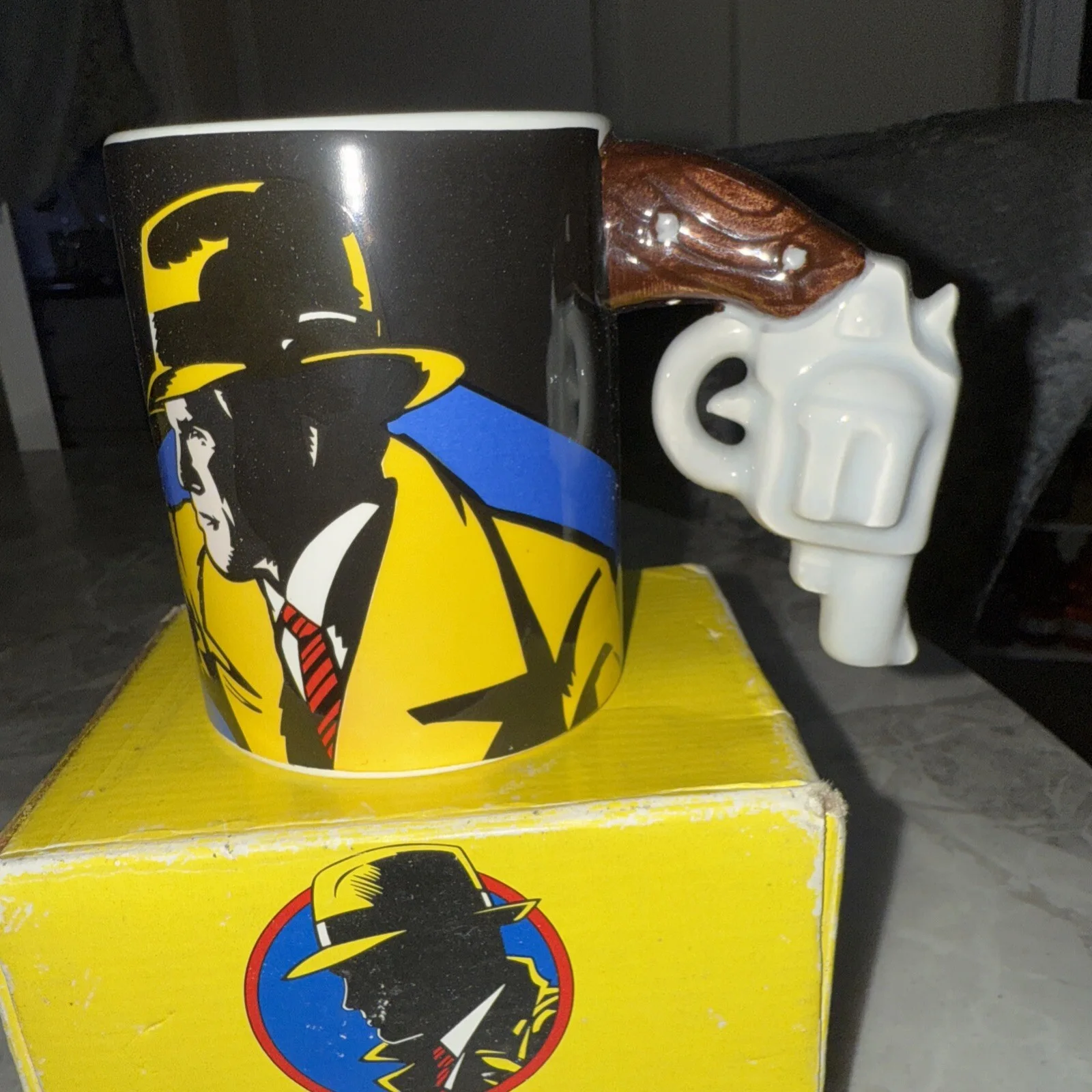 Dick Tracy Mug Cup By Applause In Original Box Rare Vintage Collectible, изображение 2