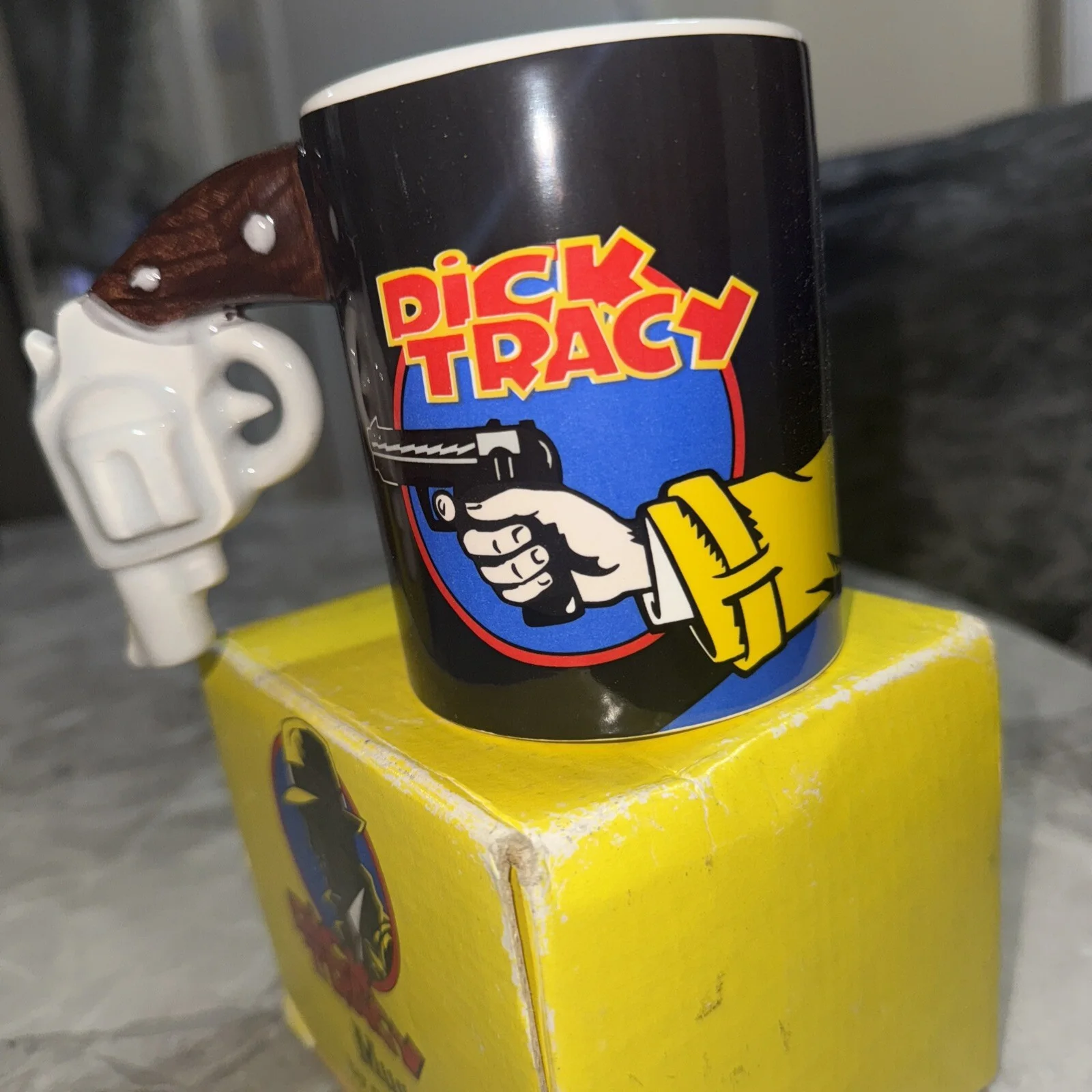 Dick Tracy Mug Cup By Applause In Original Box Rare Vintage Collectible, изображение 3