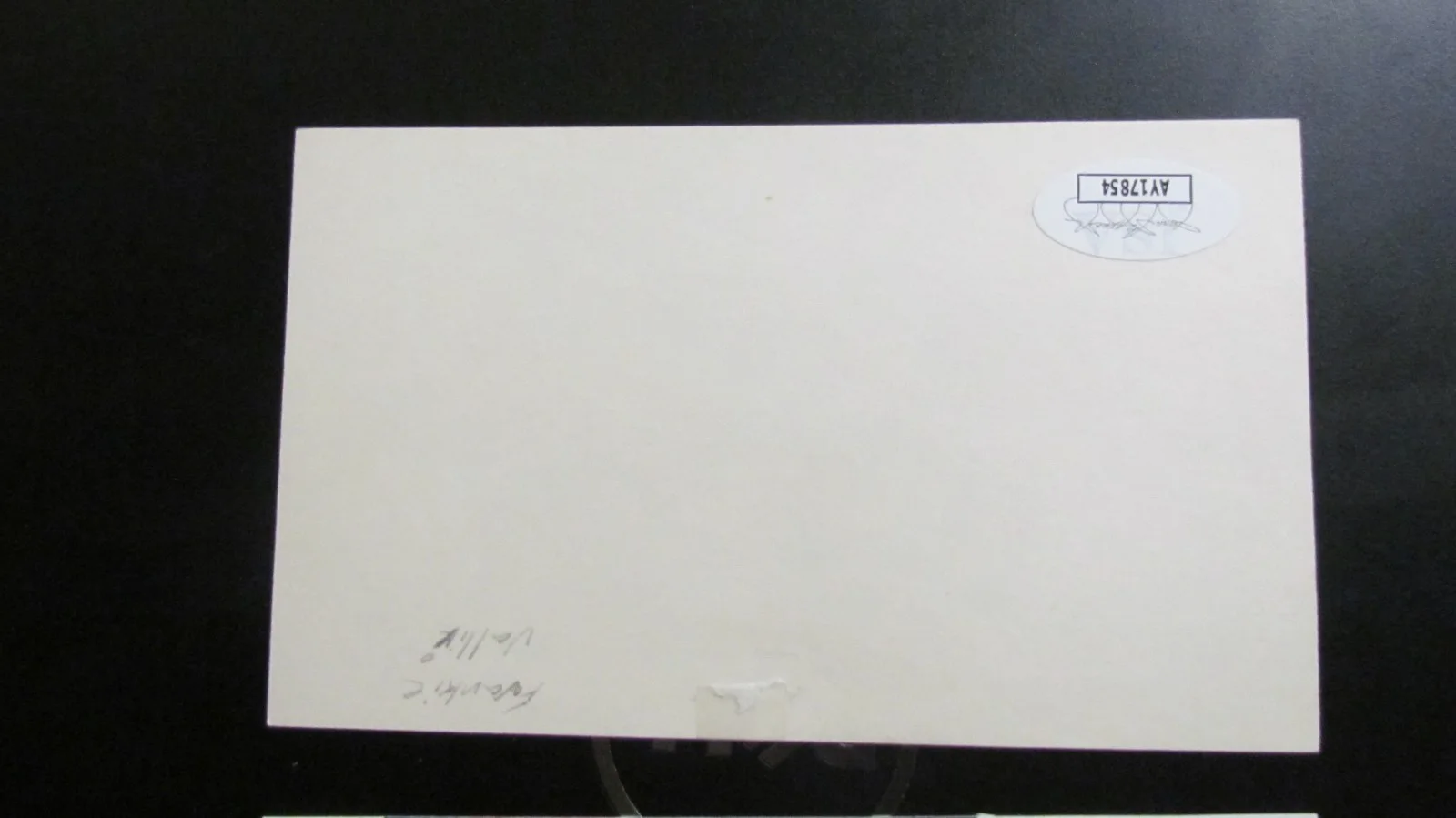 Frankie Valli signed Index Card JSA Certified, image 4