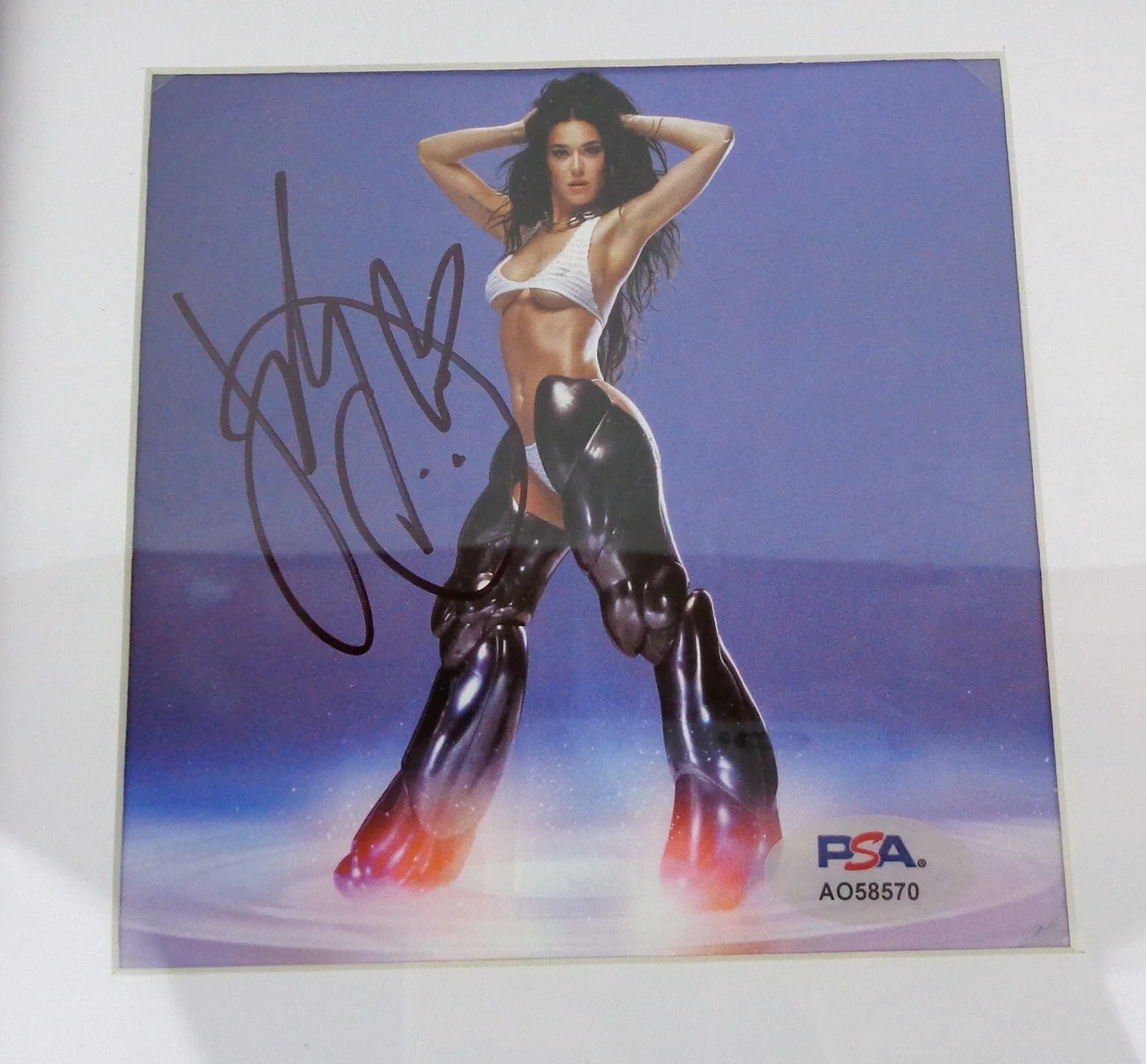 Katy Perry Signed Autograph 143 CD Framed PSA/DNA COA, image 2