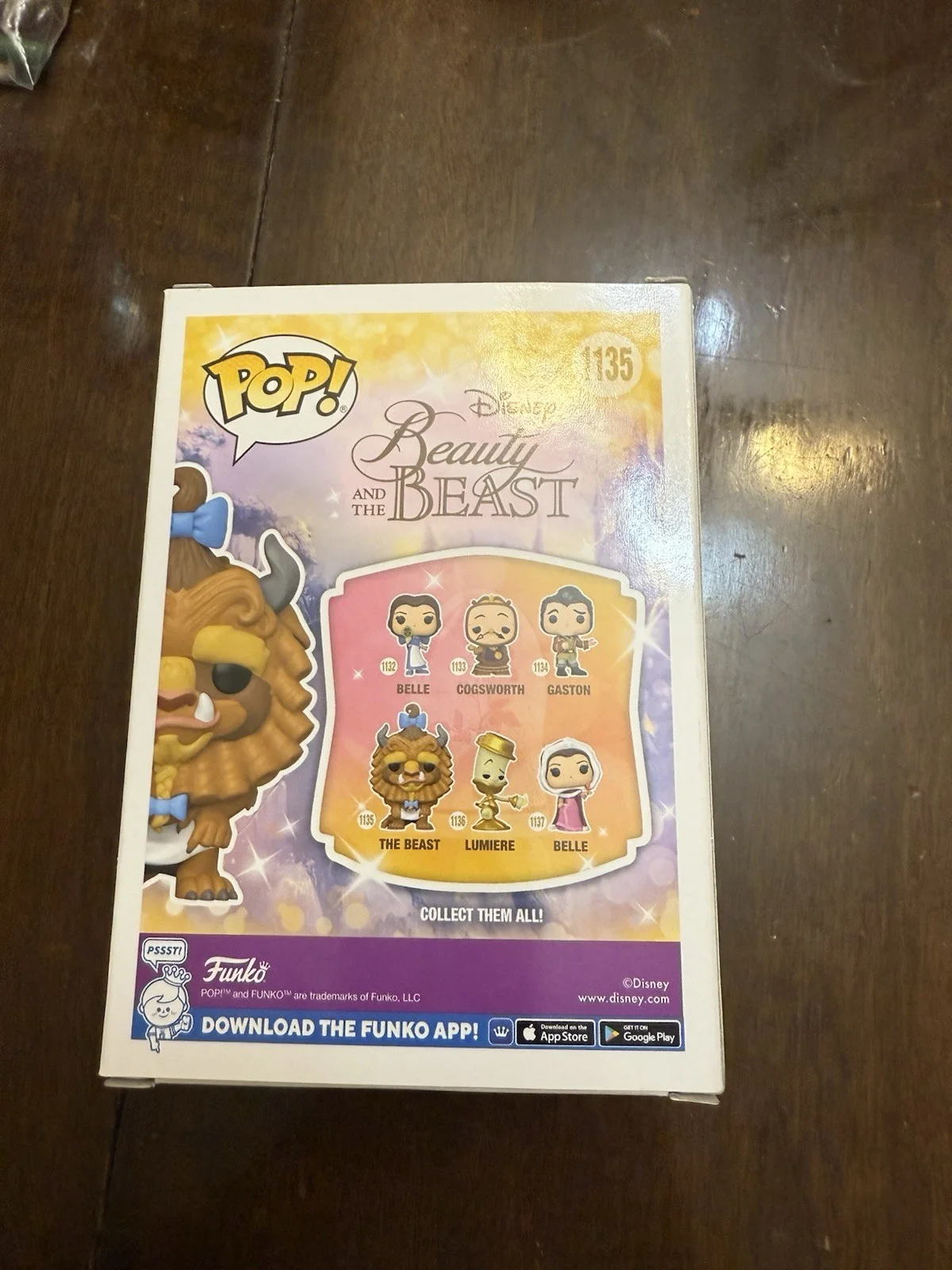 Robbie Benson — Robby Benson The Beast #1135 Signed Funko Pop JSA “Beast”, image 3