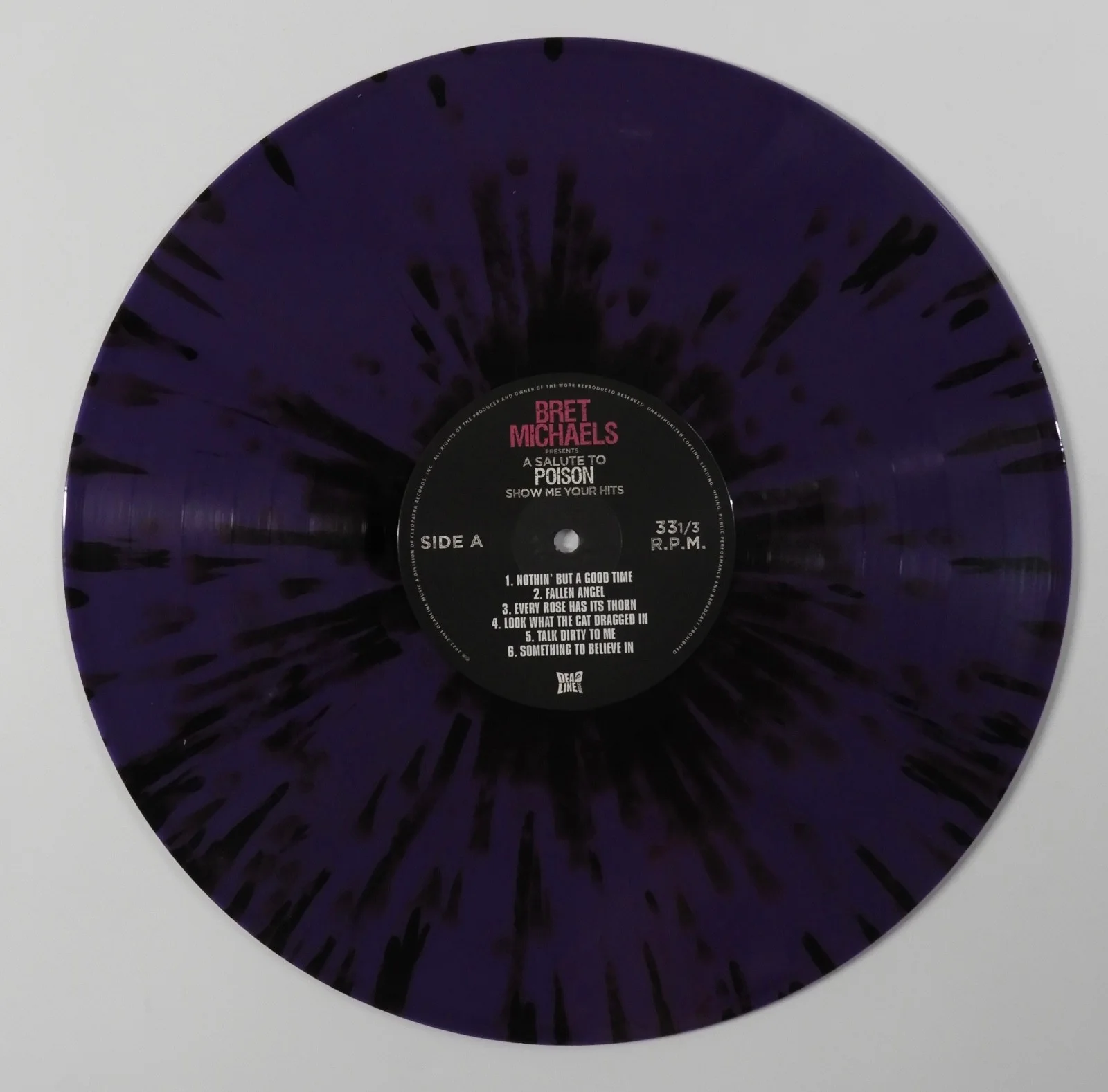 Bret Michaels JSA Signed Autograph Record Vinyl Album Poison, image 4