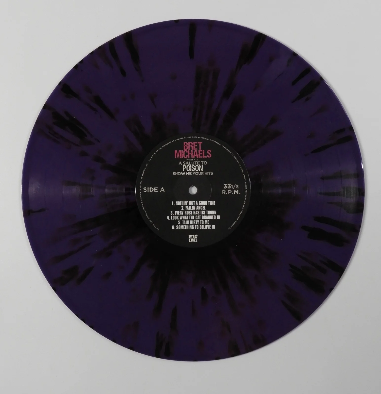 Bret Michaels JSA Signed Autograph Record Vinyl Album Poison, image 3