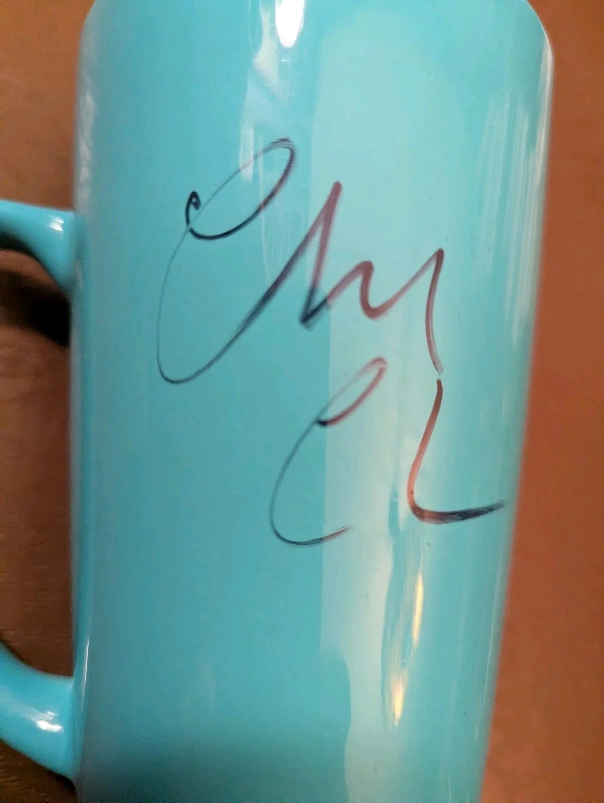 Chevy Chase Christmas Vacation Signed Mug Extremely Unique, image 3