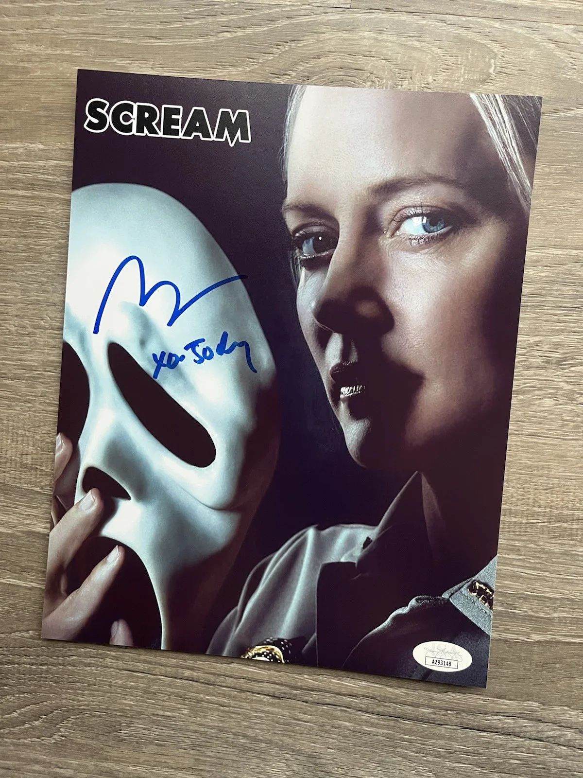 Marley Shelton — Marley Shelton Signed Scream 8x10 Photo JSA COA Judy Hicks Ghostface Horror, image 4