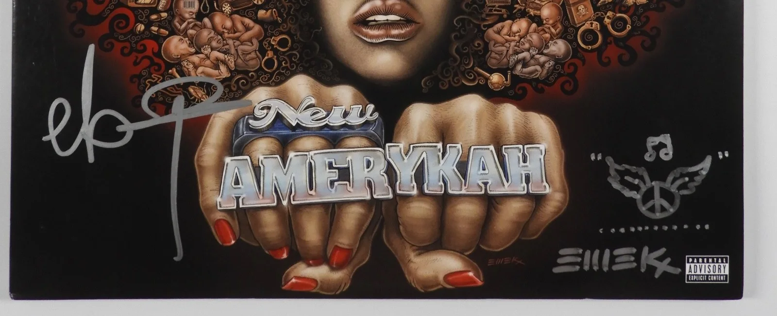Erykah Badu JSA Autograph Signed Album Vinyl Record New Amerykah Part One, изображение 2