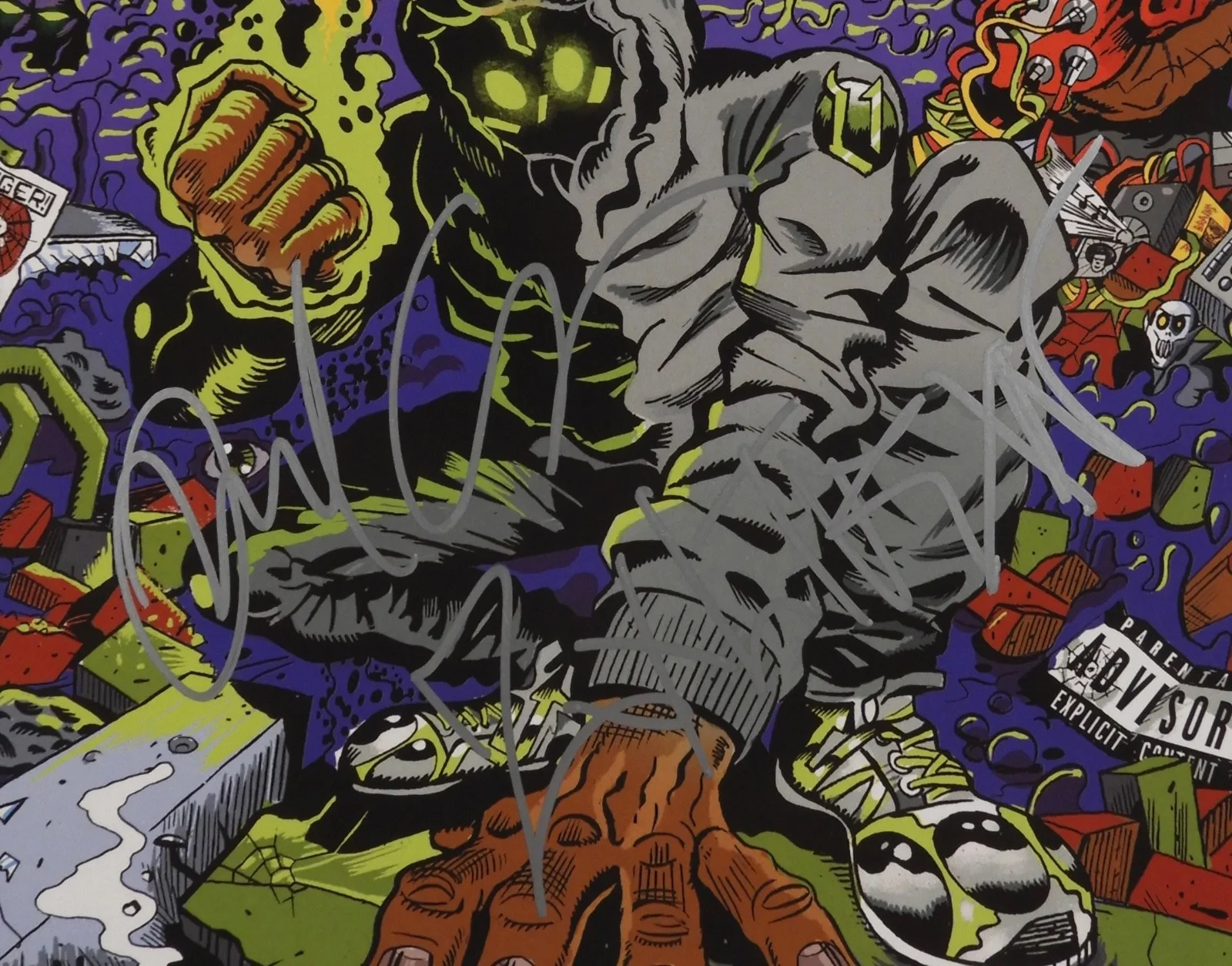 Denzel Curry JSA Autograph Signed Album Vinyl Record Unlocked, image 2