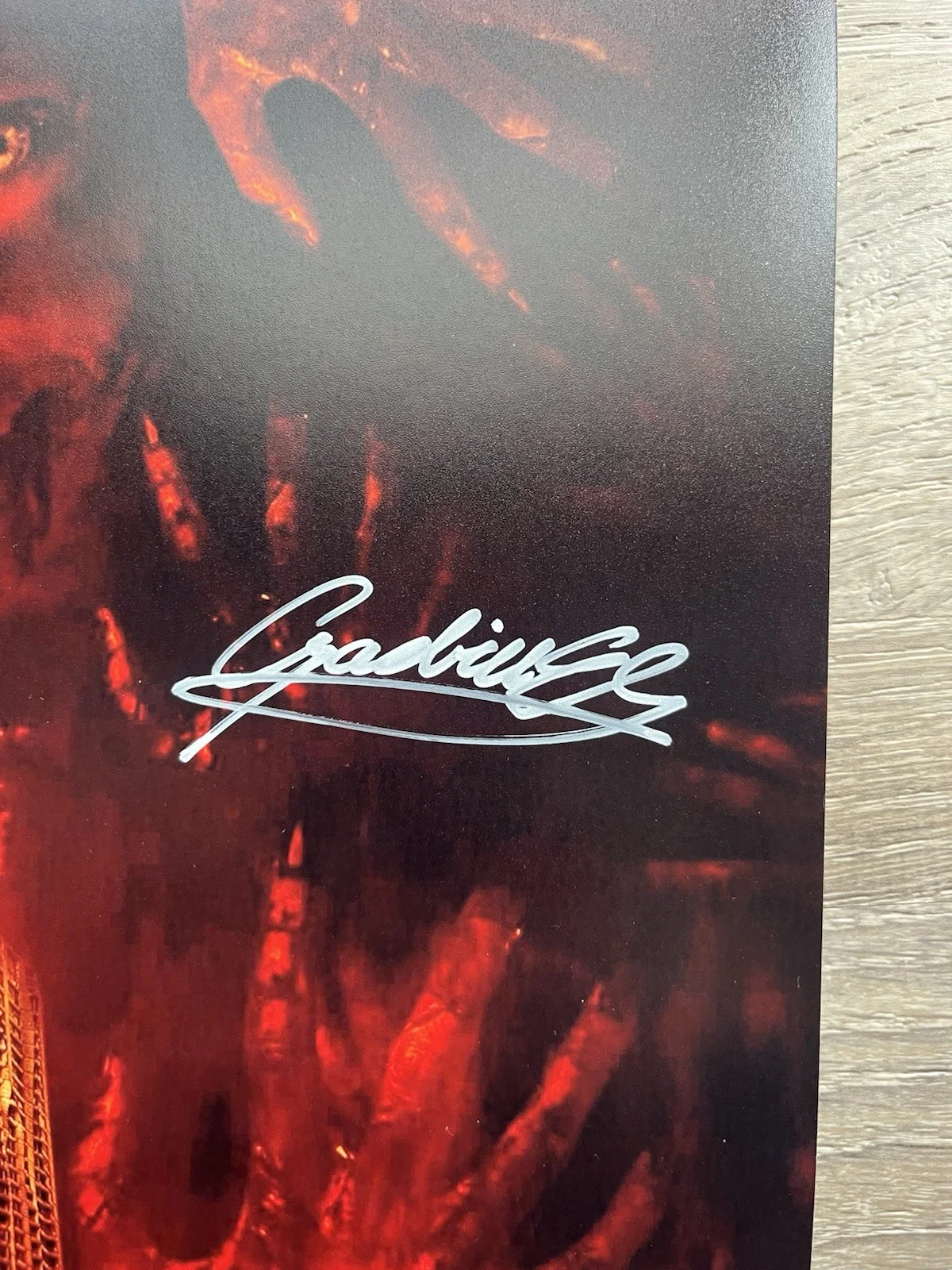 Alyssa Sutherland Gabrielle Echols Signed Evil Dead Rise 11x17 Photo JSA COA, image 5