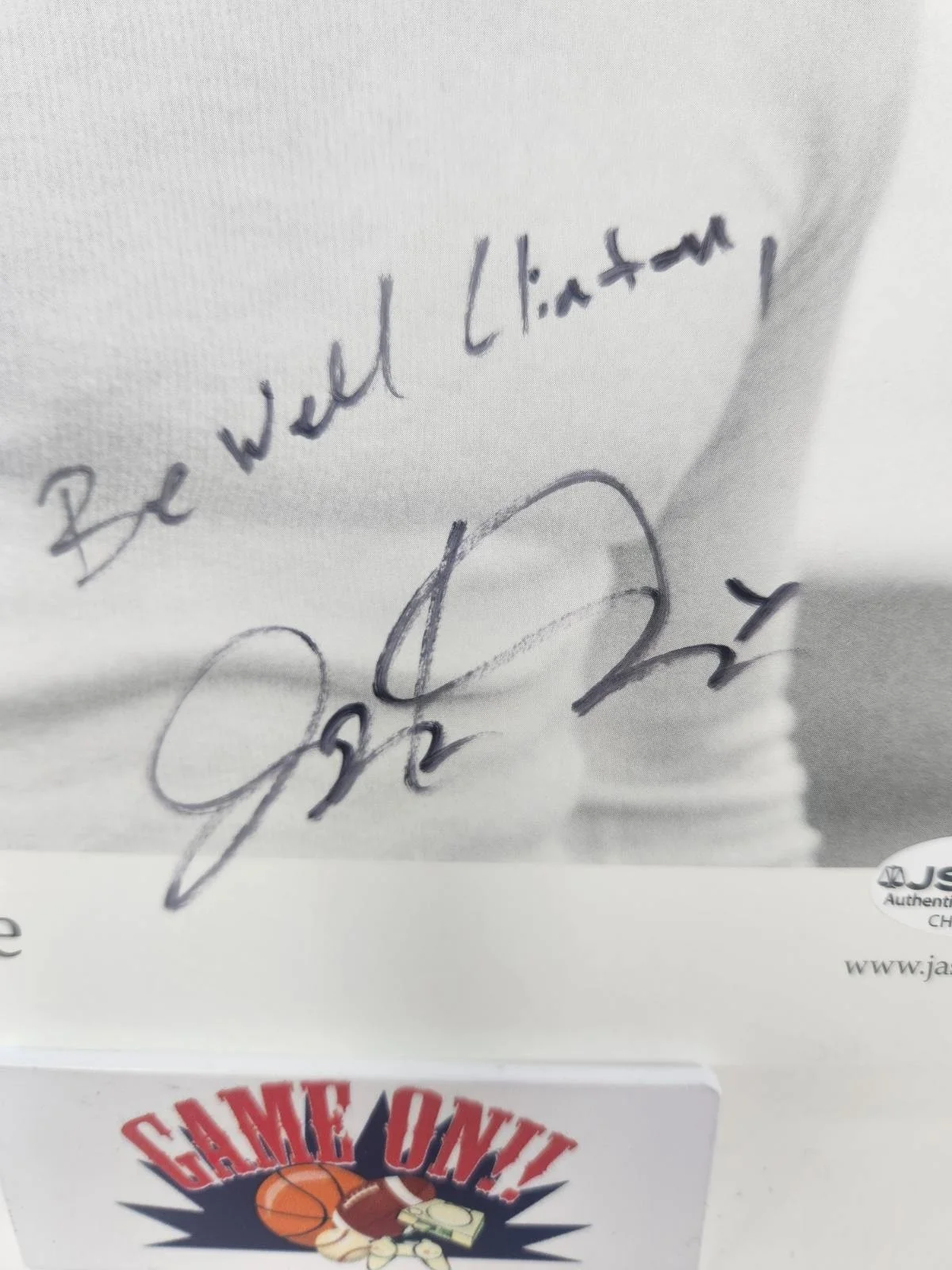 Jason Olive — Tyler Perrys For Better or Worse Jason Olive Signed 8x10 Photo JSA COA BUF, изображение 2