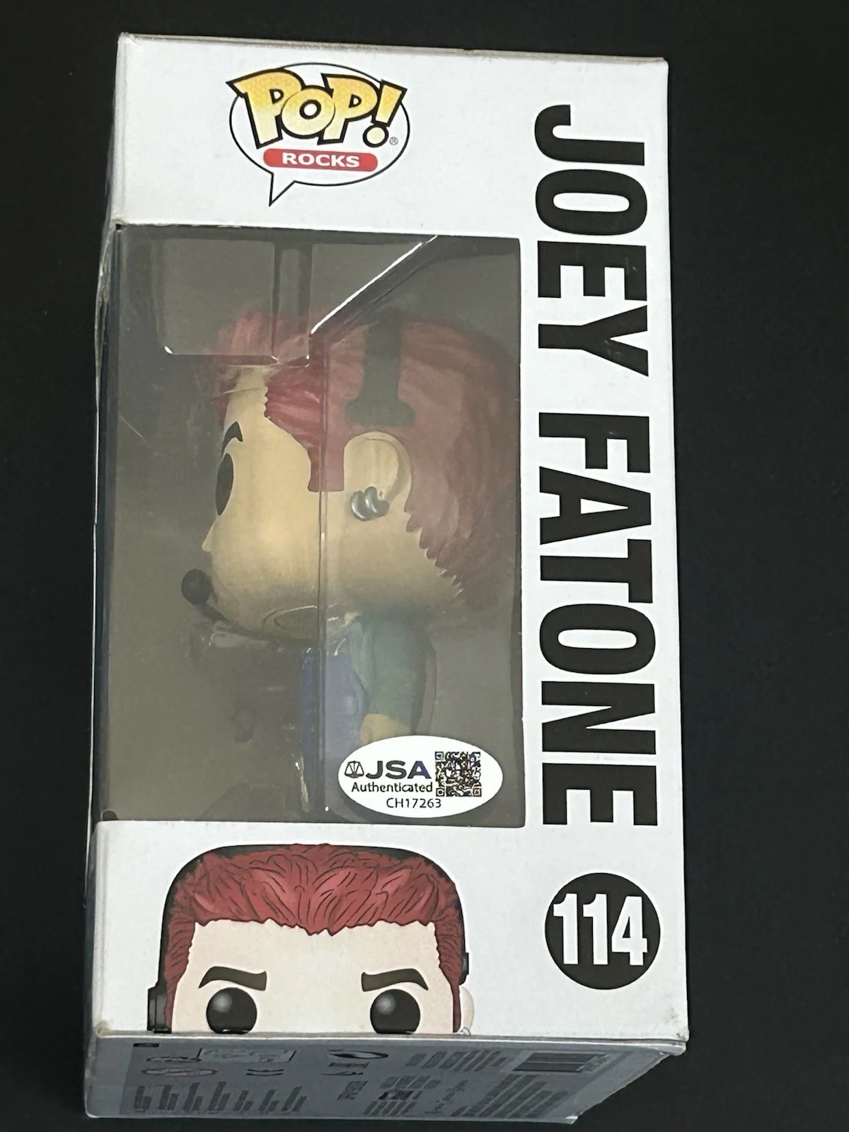 Joey Fatone — JOEY FATONE SIGNED N'SYNC FUNKO POP ROCKS VINYL FIGURE 114 JSA COA, изображение 2