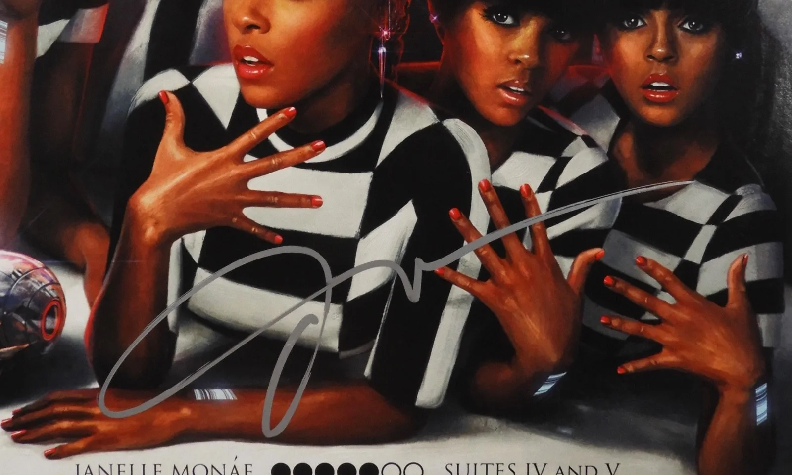 Janelle Monae JSA Autograph Signed Album Vinyl Record The Electra Lady, изображение 2
